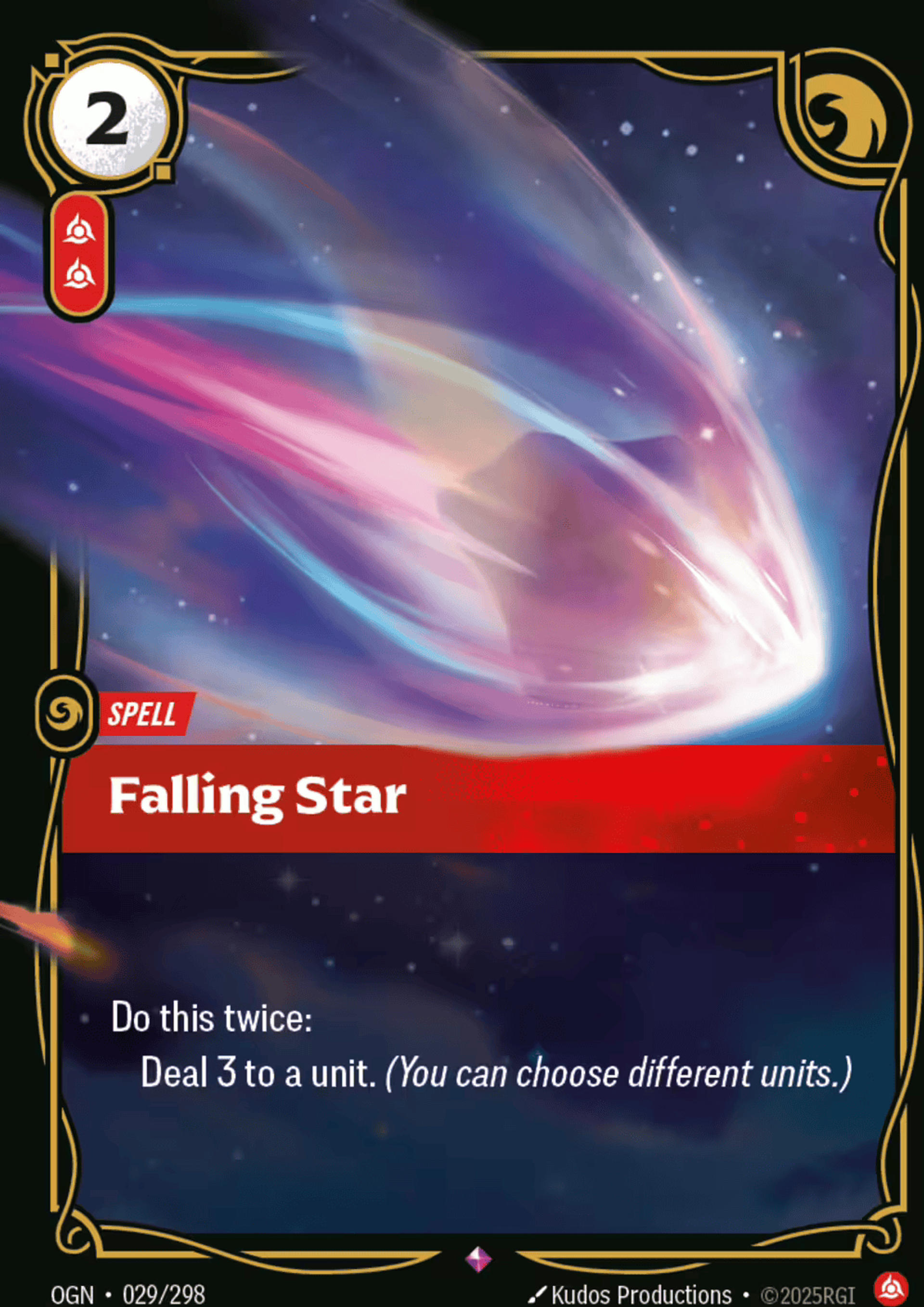 Falling Star — Origins - Main Set — Riftbound