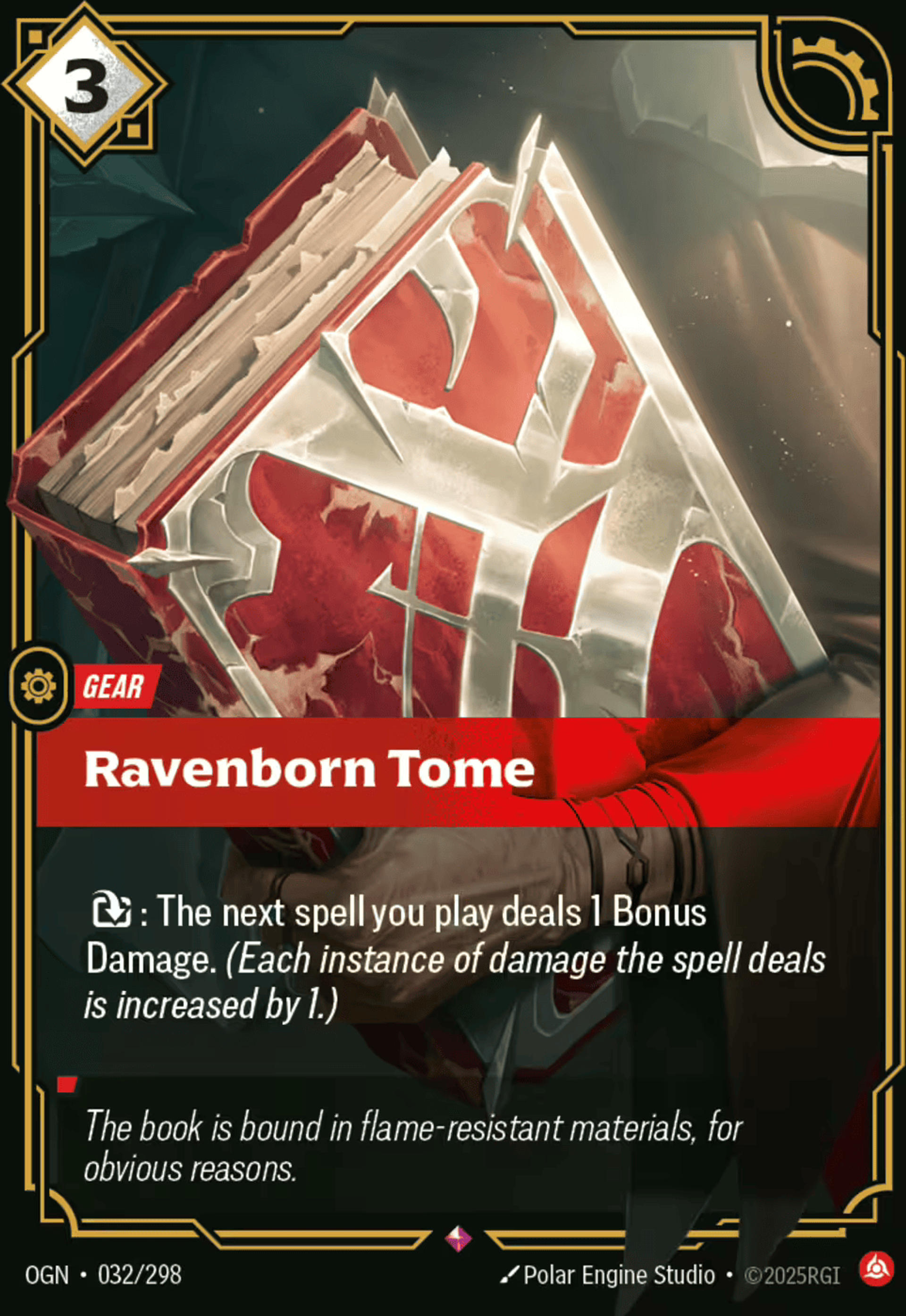 Ravenborn Tome — Origins - Main Set — Riftbound