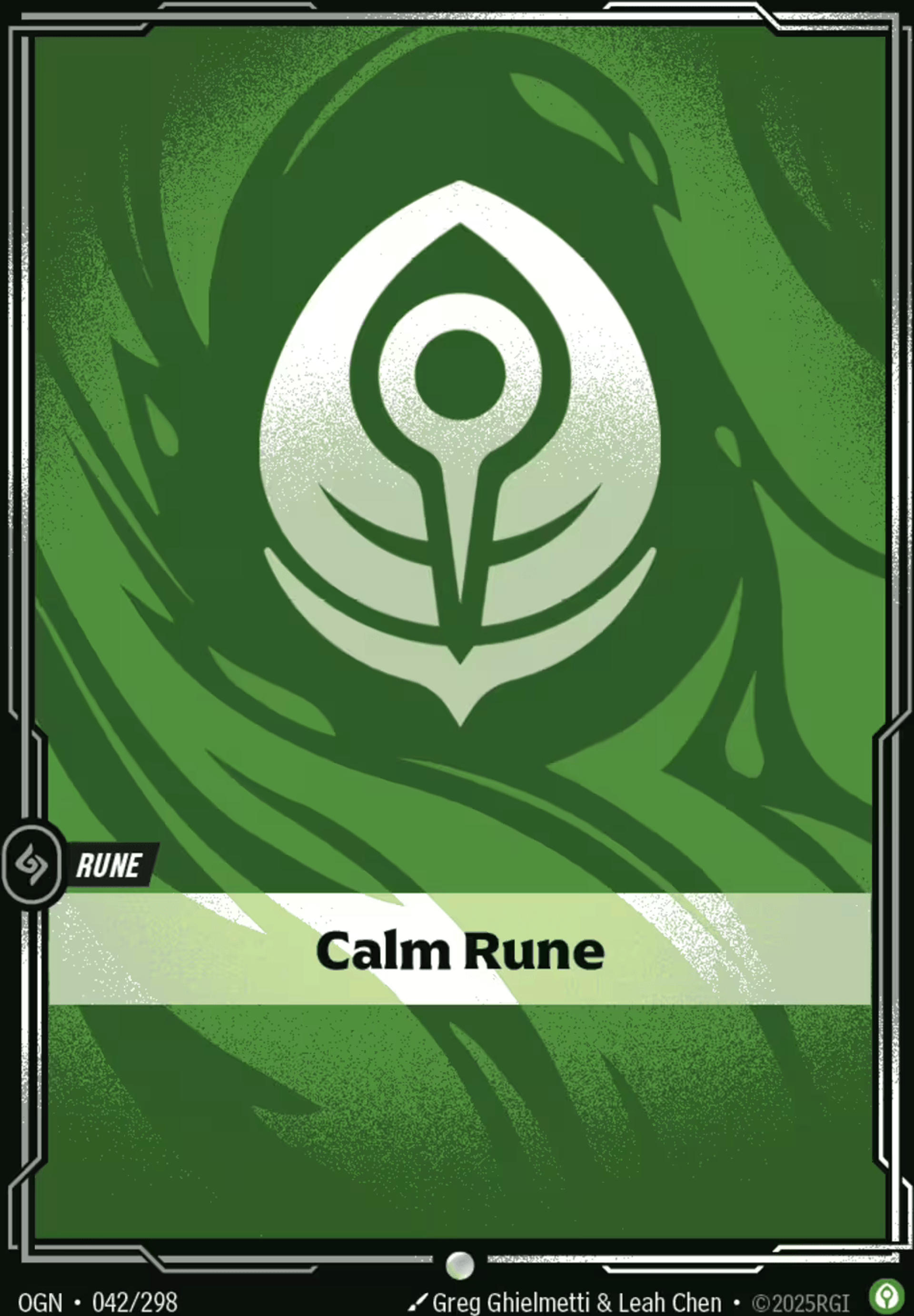 Calm Rune — Origins - Main Set — Riftbound