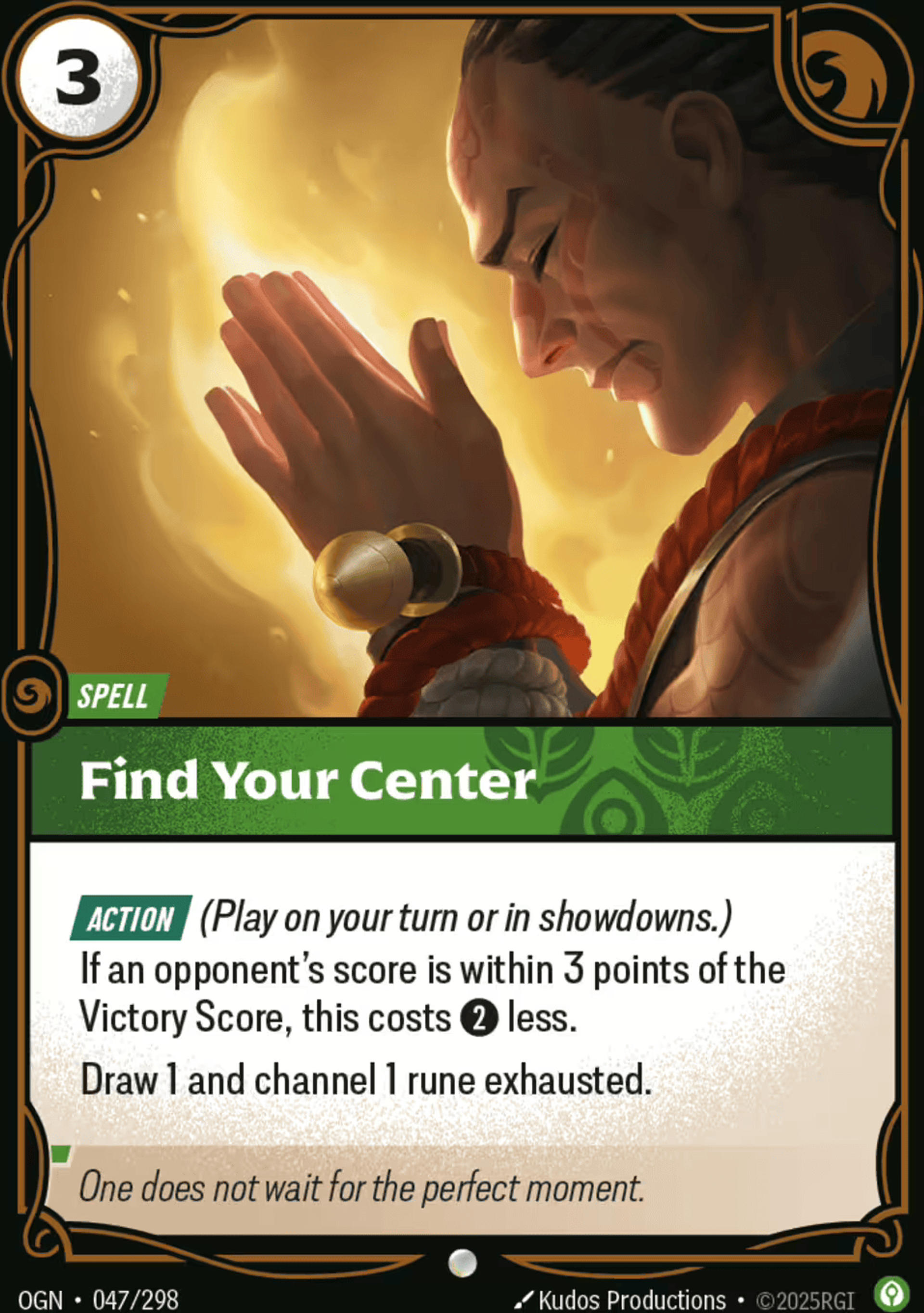 Find Your Center — Origins - Main Set — Riftbound
