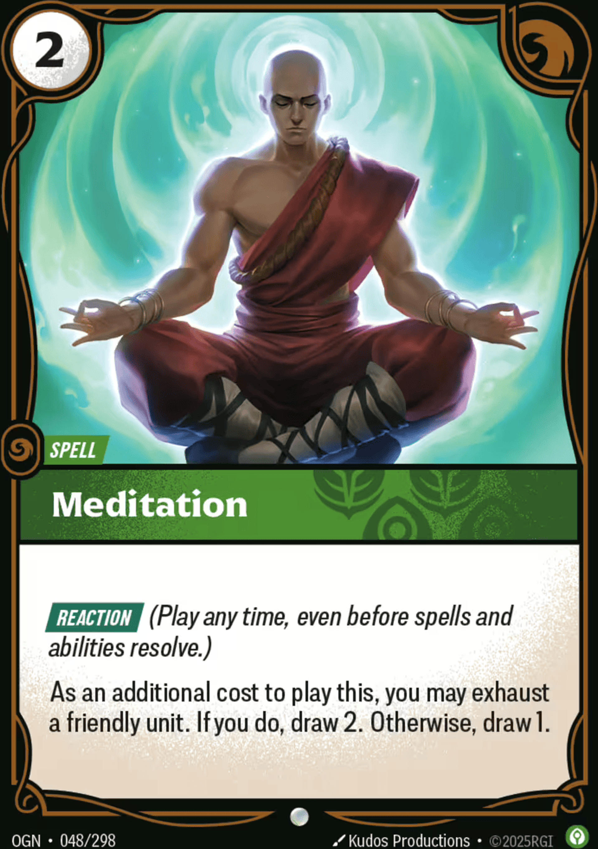 Meditation — Origins - Main Set — Riftbound