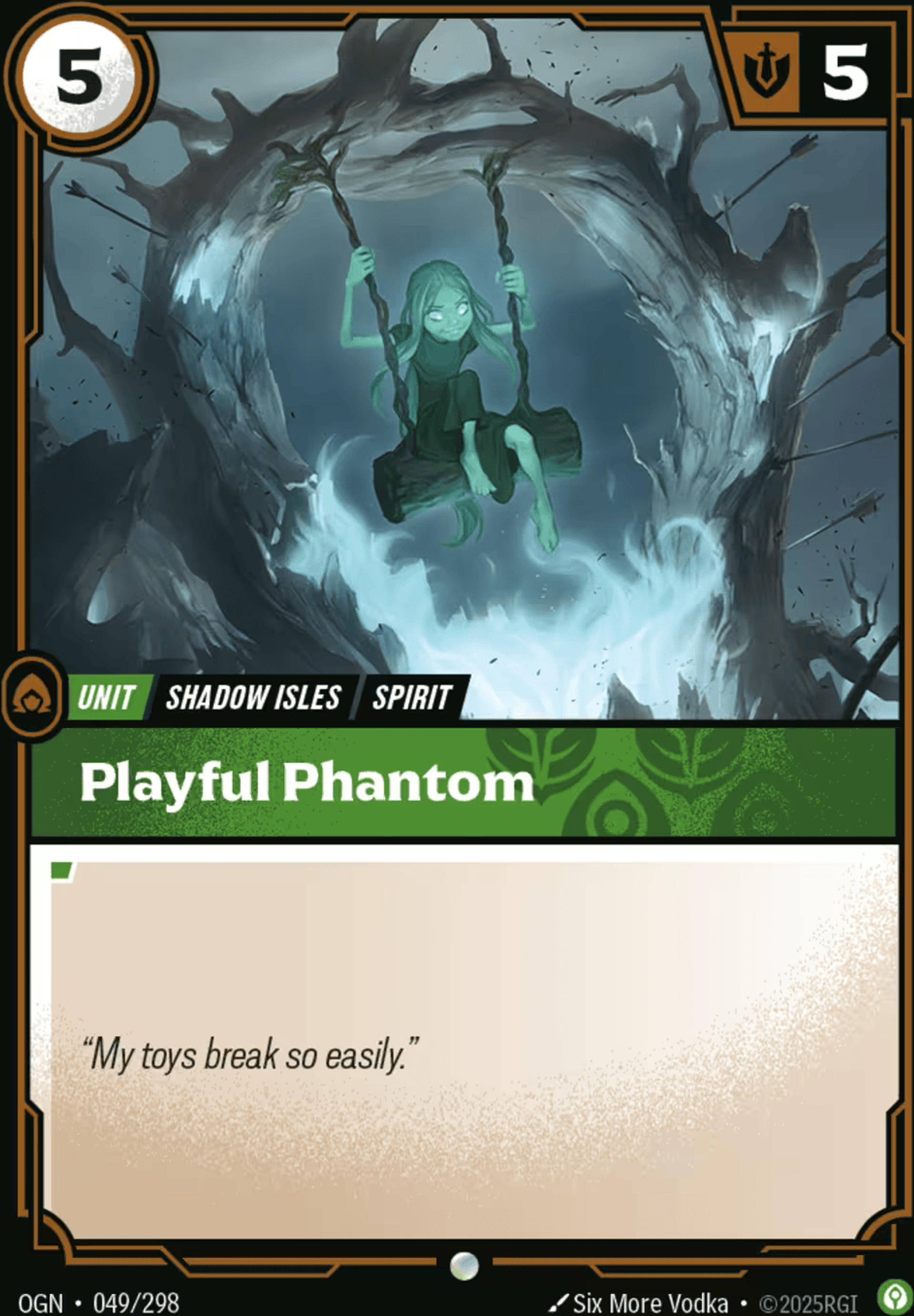 Playful Phantom — Origins - Main Set — Riftbound
