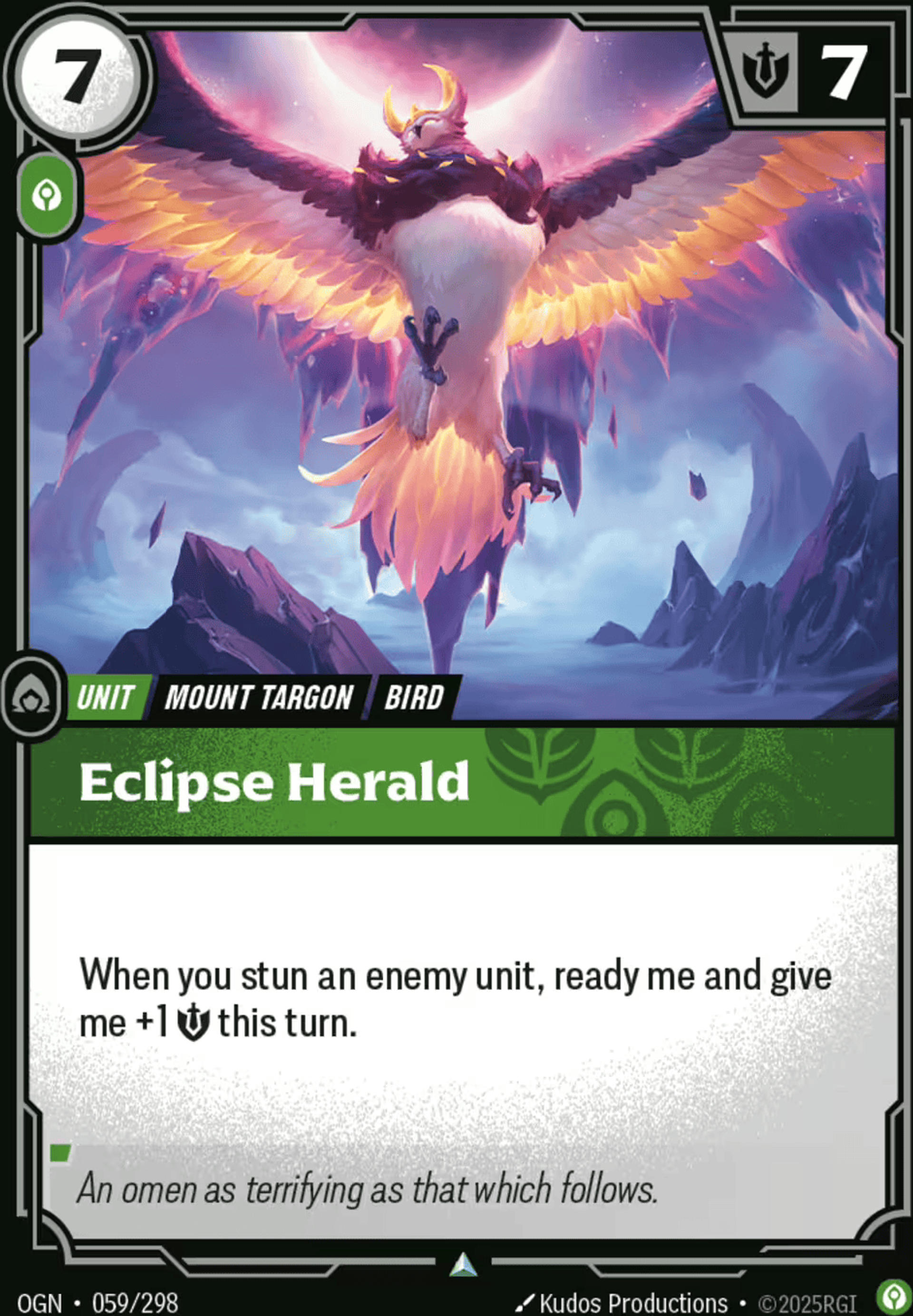 Eclipse Herald — Origins - Main Set — Riftbound: League of Legends TCG