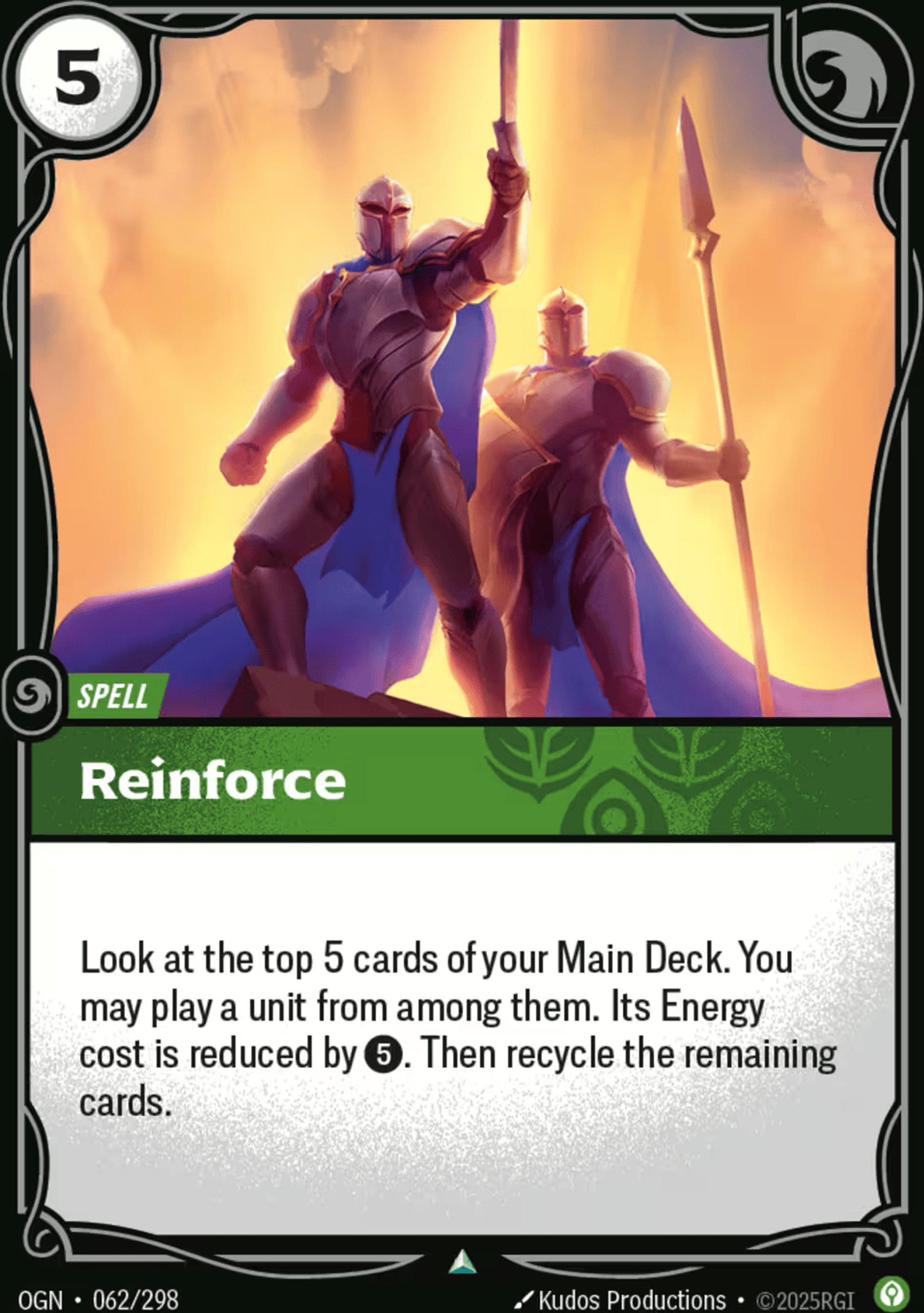 Reinforce — Origins - Main Set — Riftbound