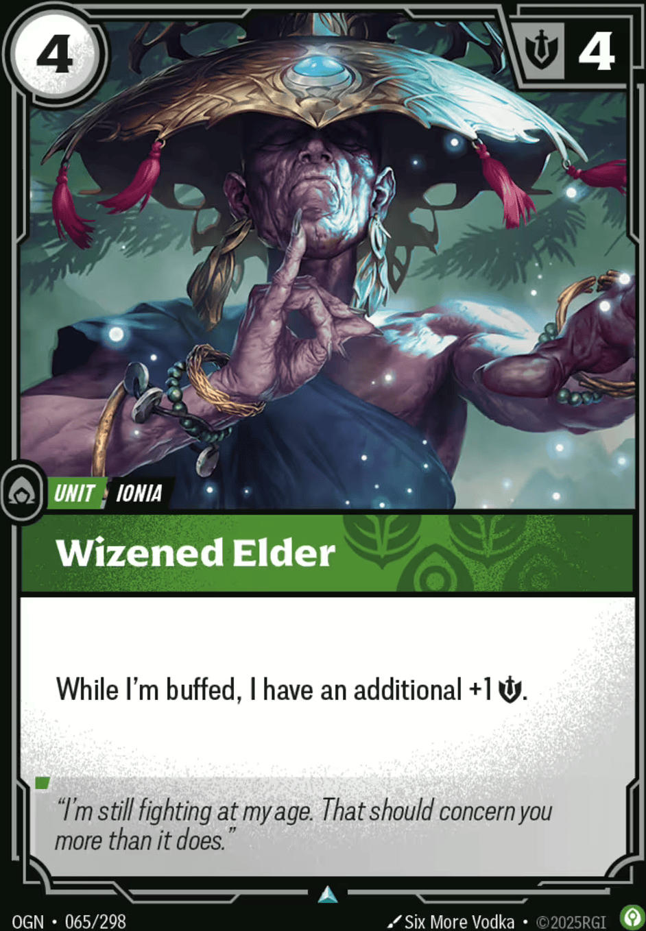 Wizened Elder — Origins - Main Set — Riftbound