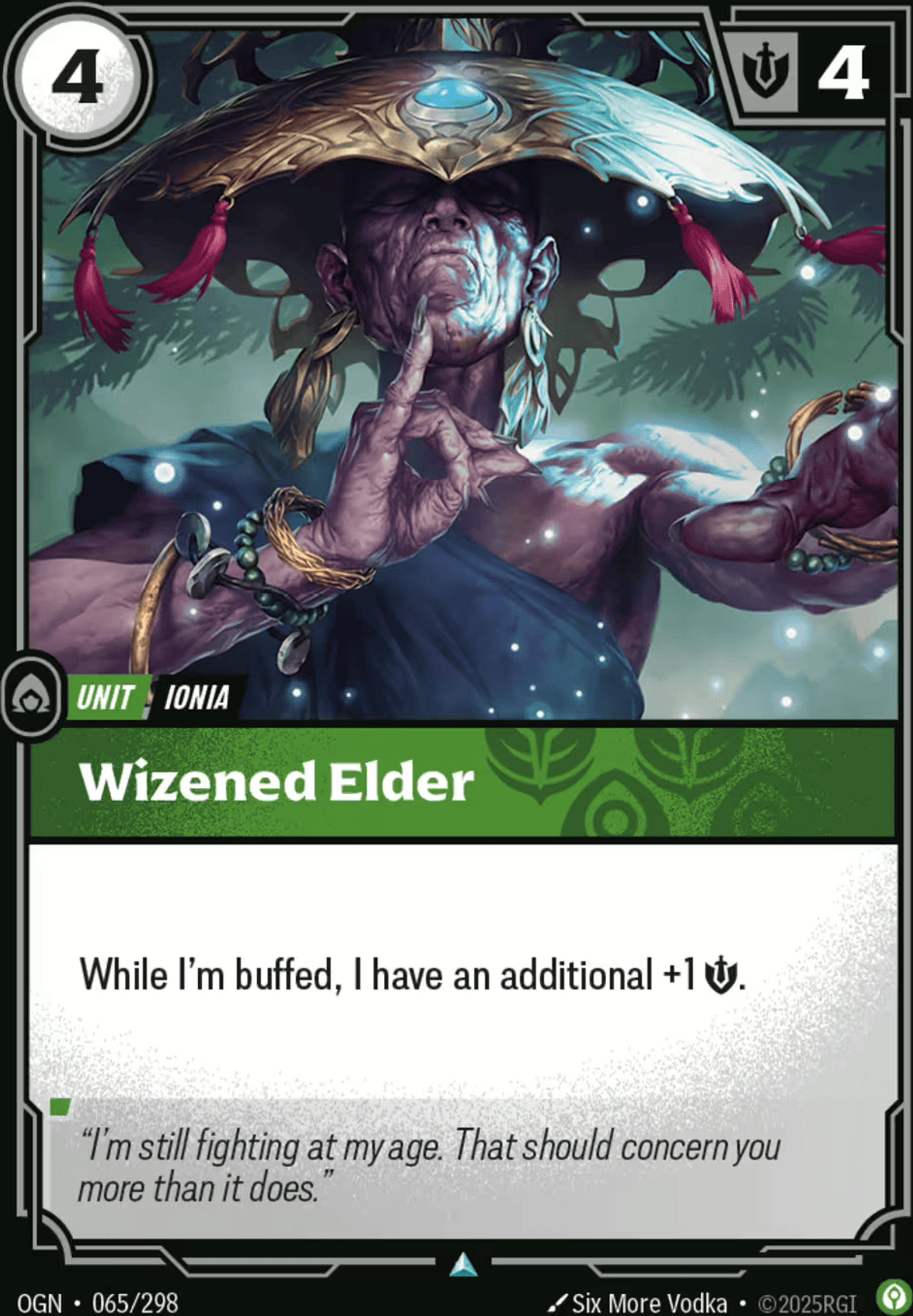 Wizened Elder — Origins - Main Set — Riftbound