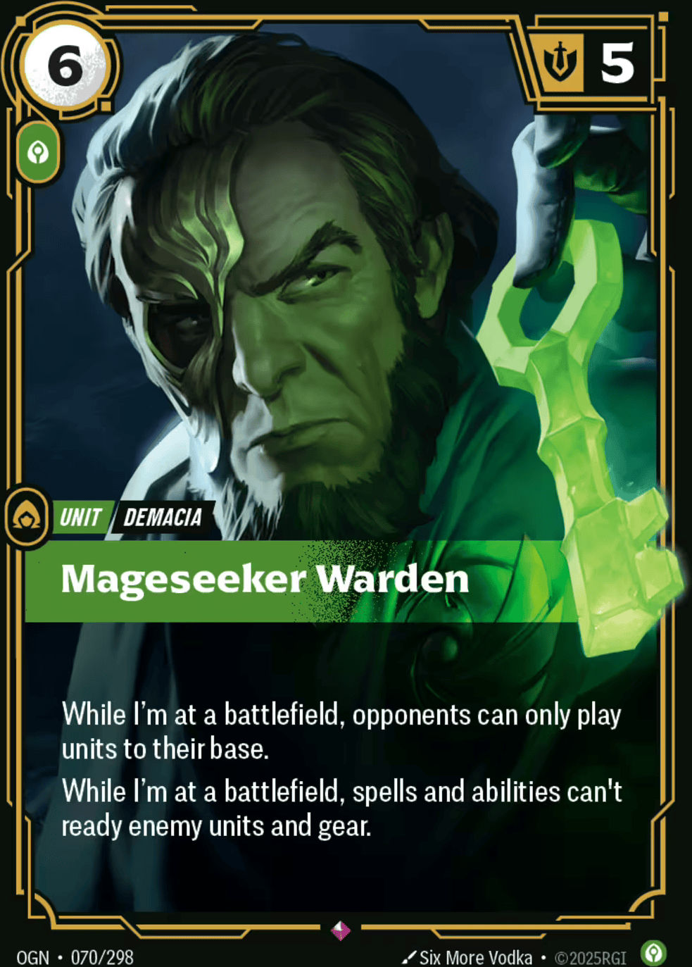 Mageseeker Warden