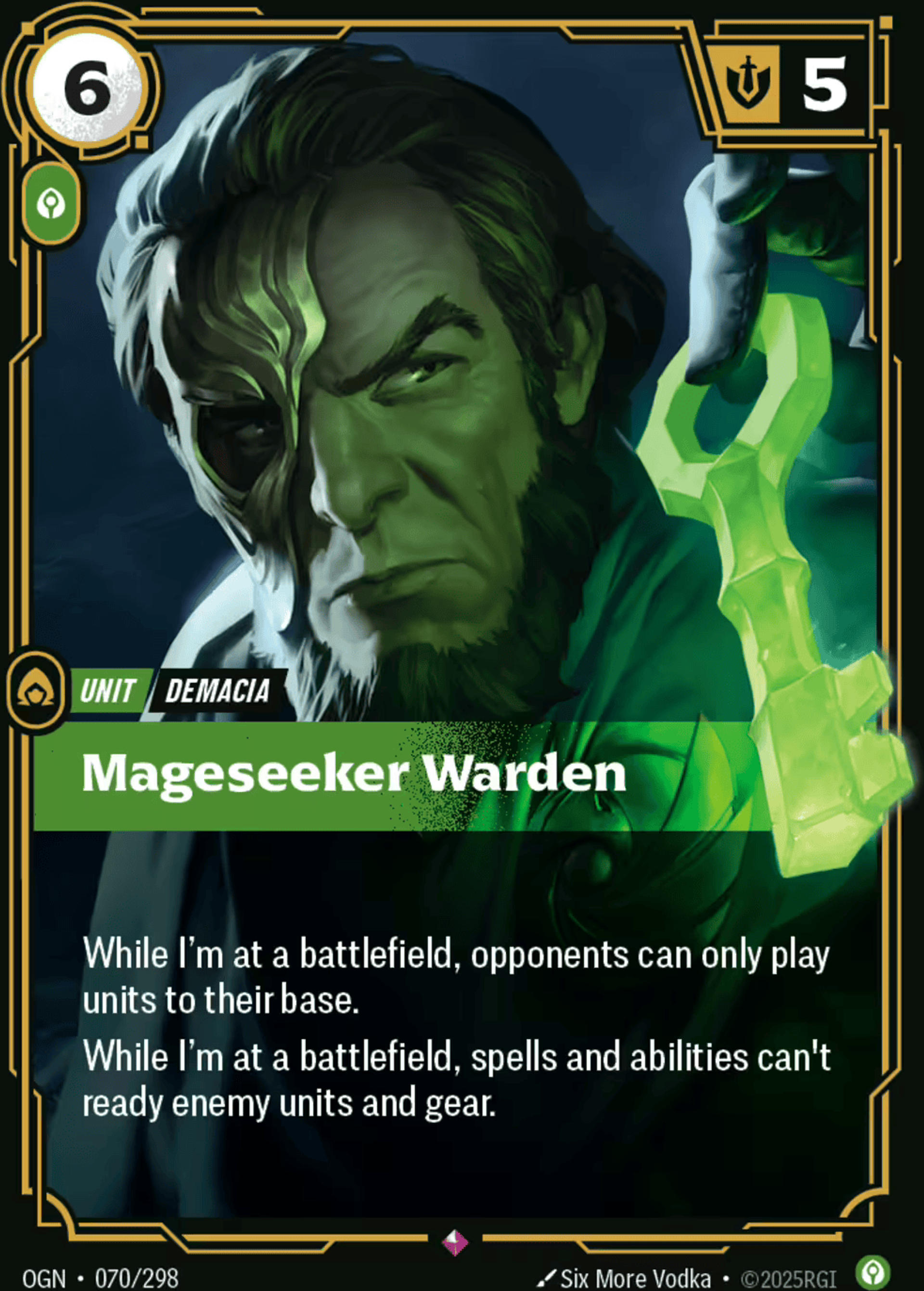 Mageseeker Warden — Origins - Main Set — Riftbound