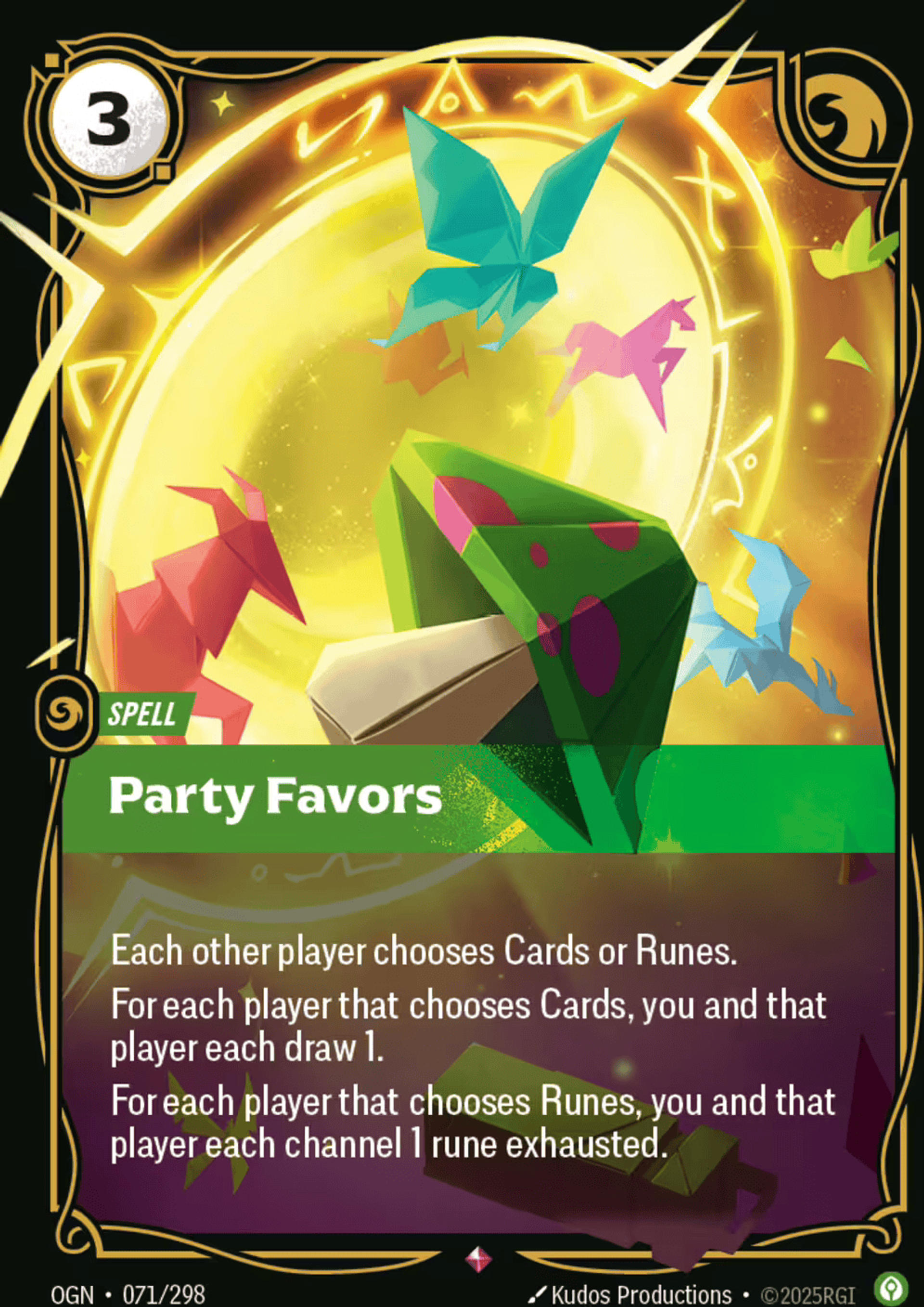 Party Favors — Origins - Main Set — Riftbound