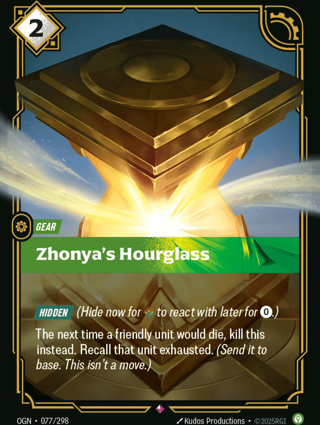 Zhonya's Hourglass
