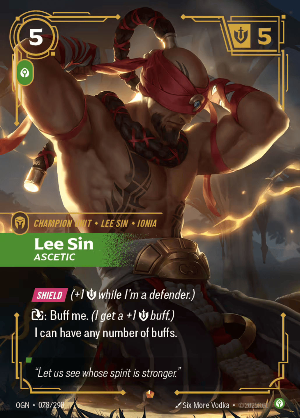 Lee Sin - Ascetic