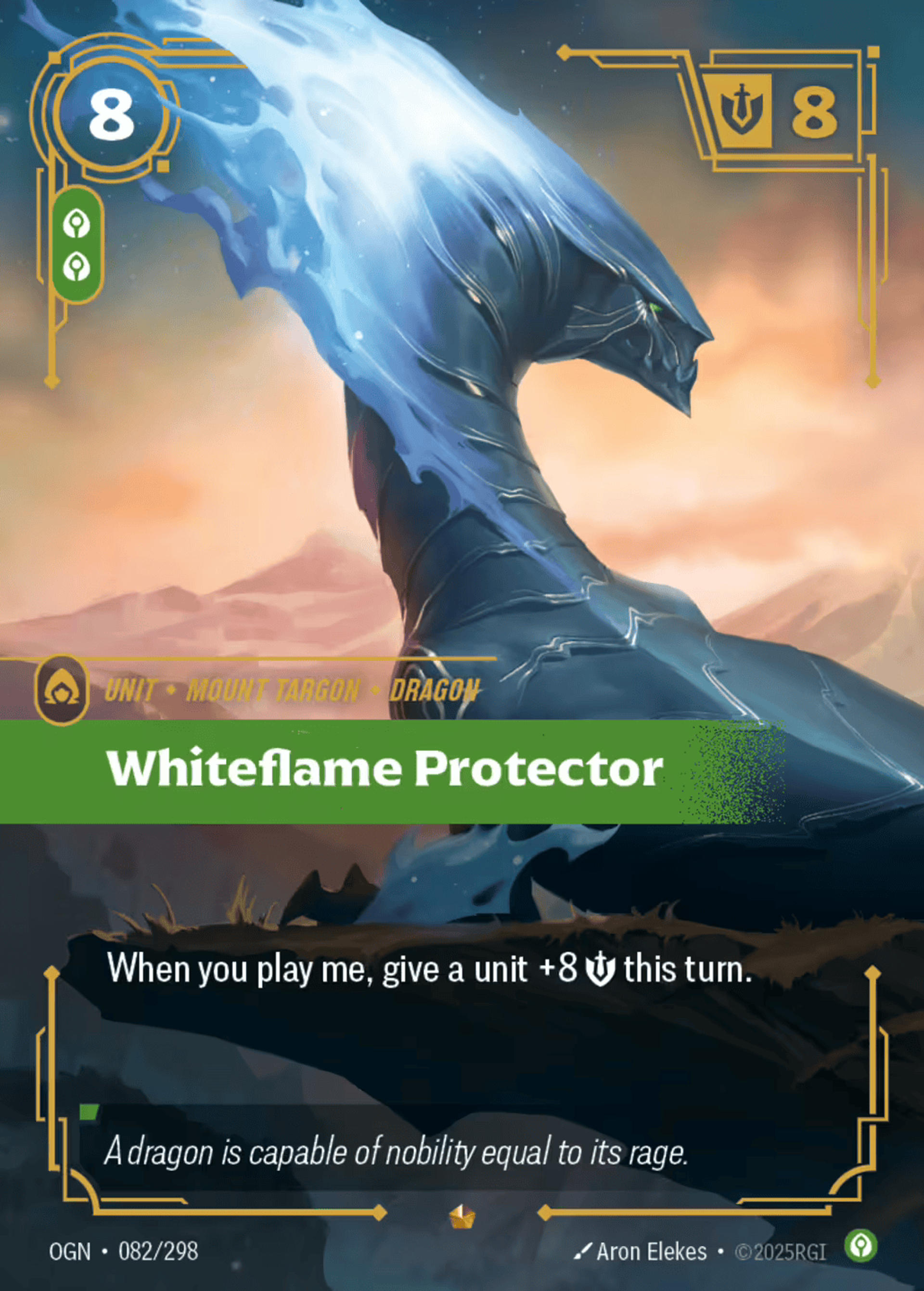 Whiteflame Protector — Origins - Main Set — Riftbound
