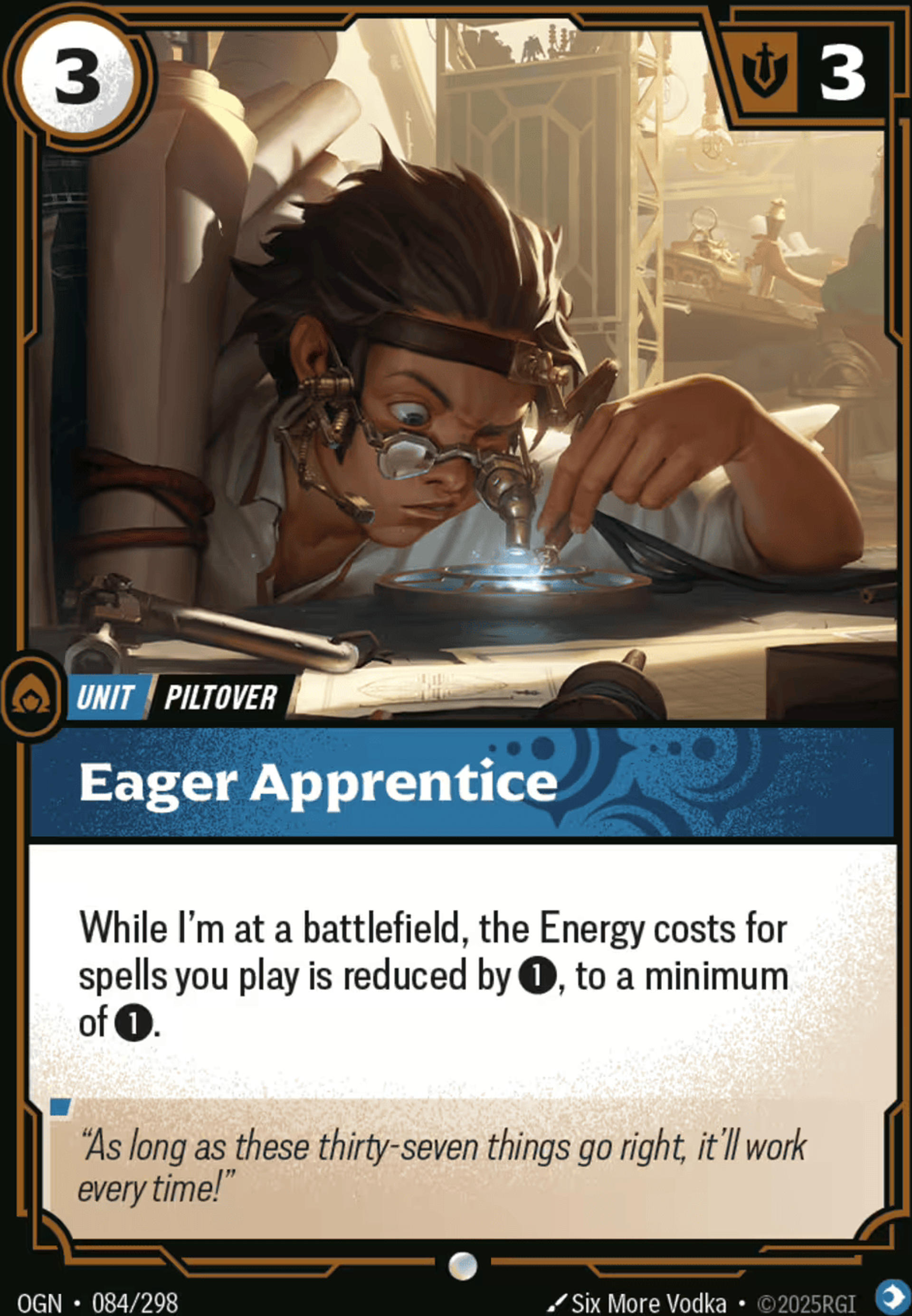 Eager Apprentice — Origins - Main Set — Riftbound