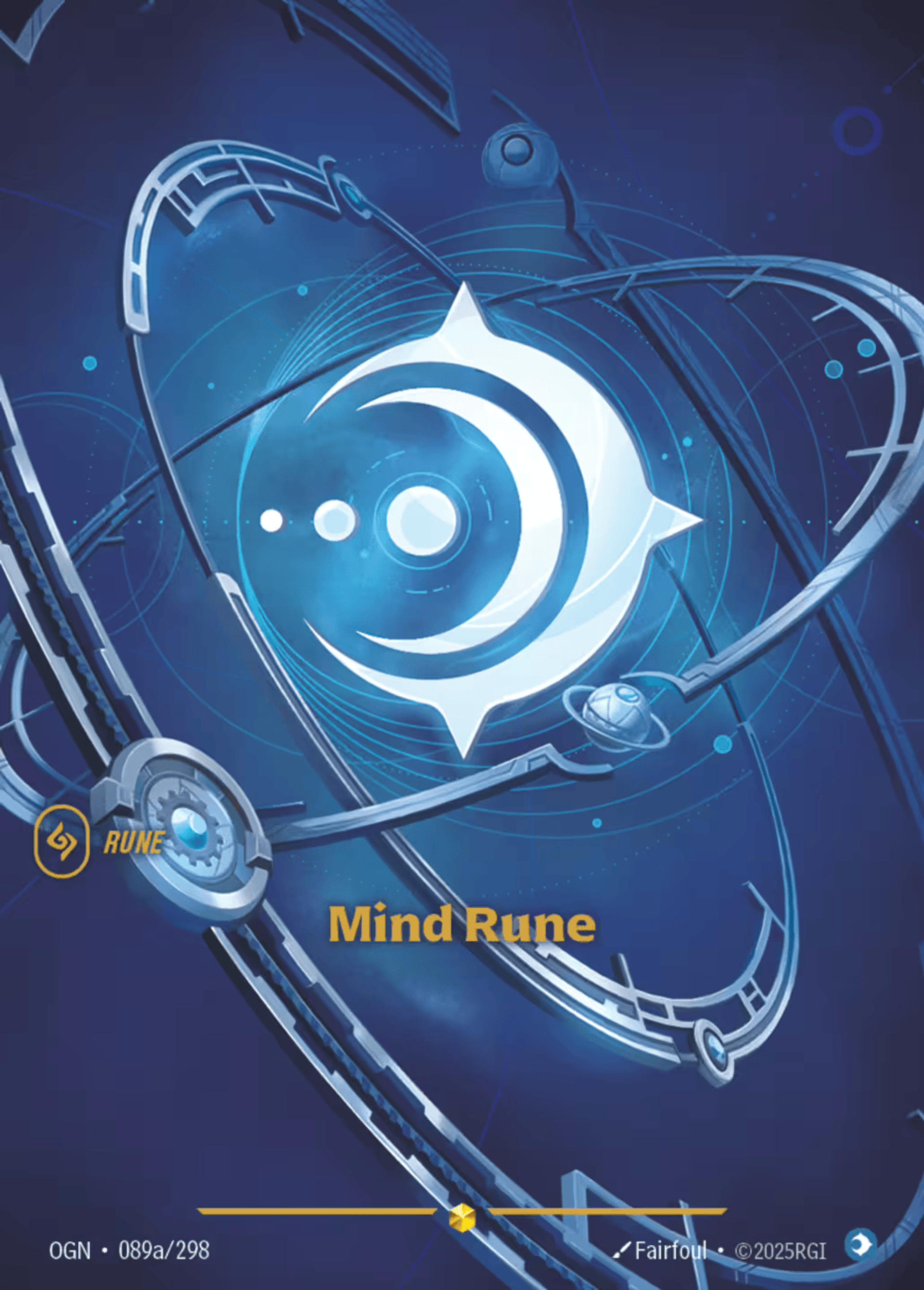 Mind Rune (alt) — Origins - Main Set — Riftbound