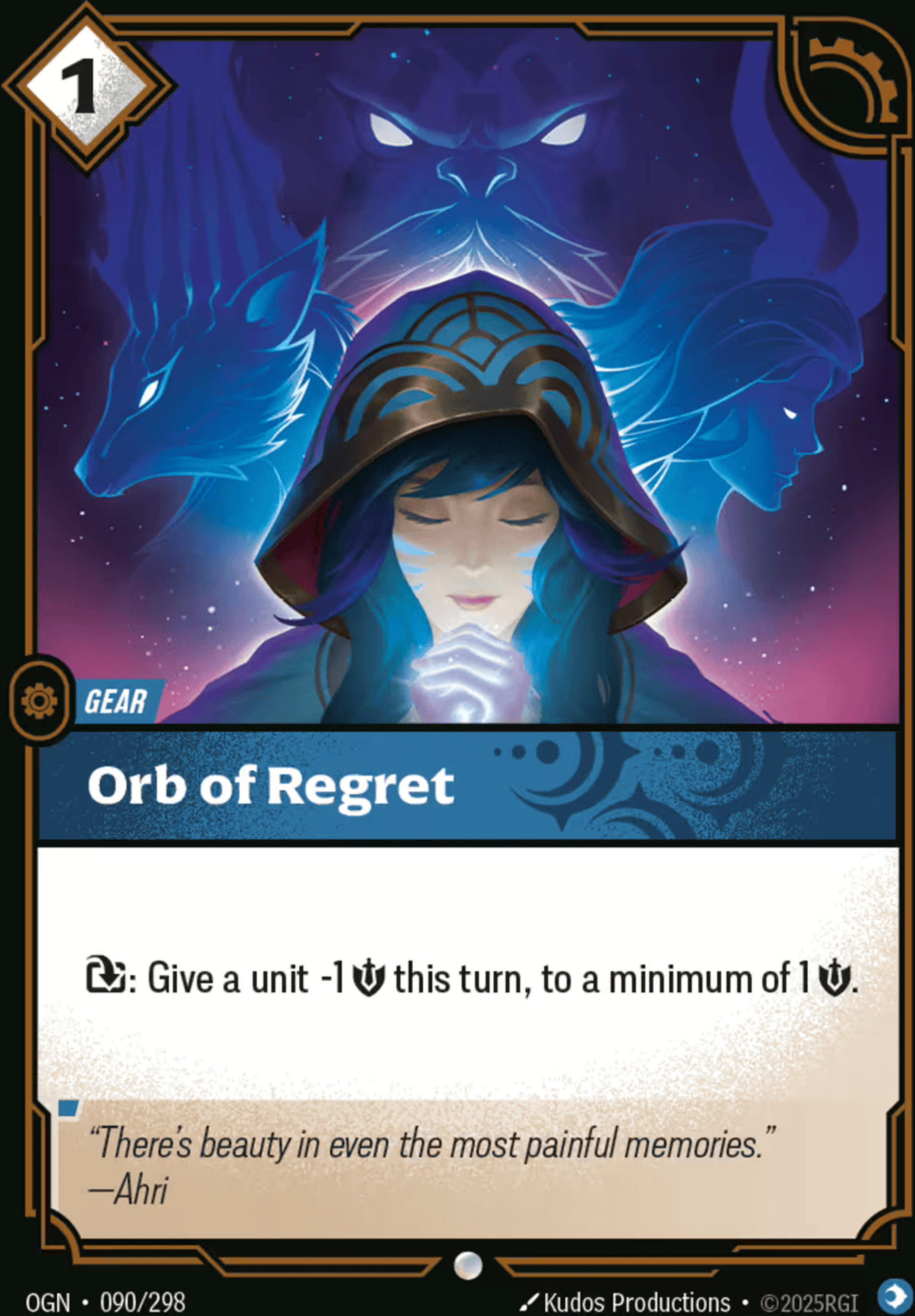 Orb of Regret — Origins - Main Set — Riftbound