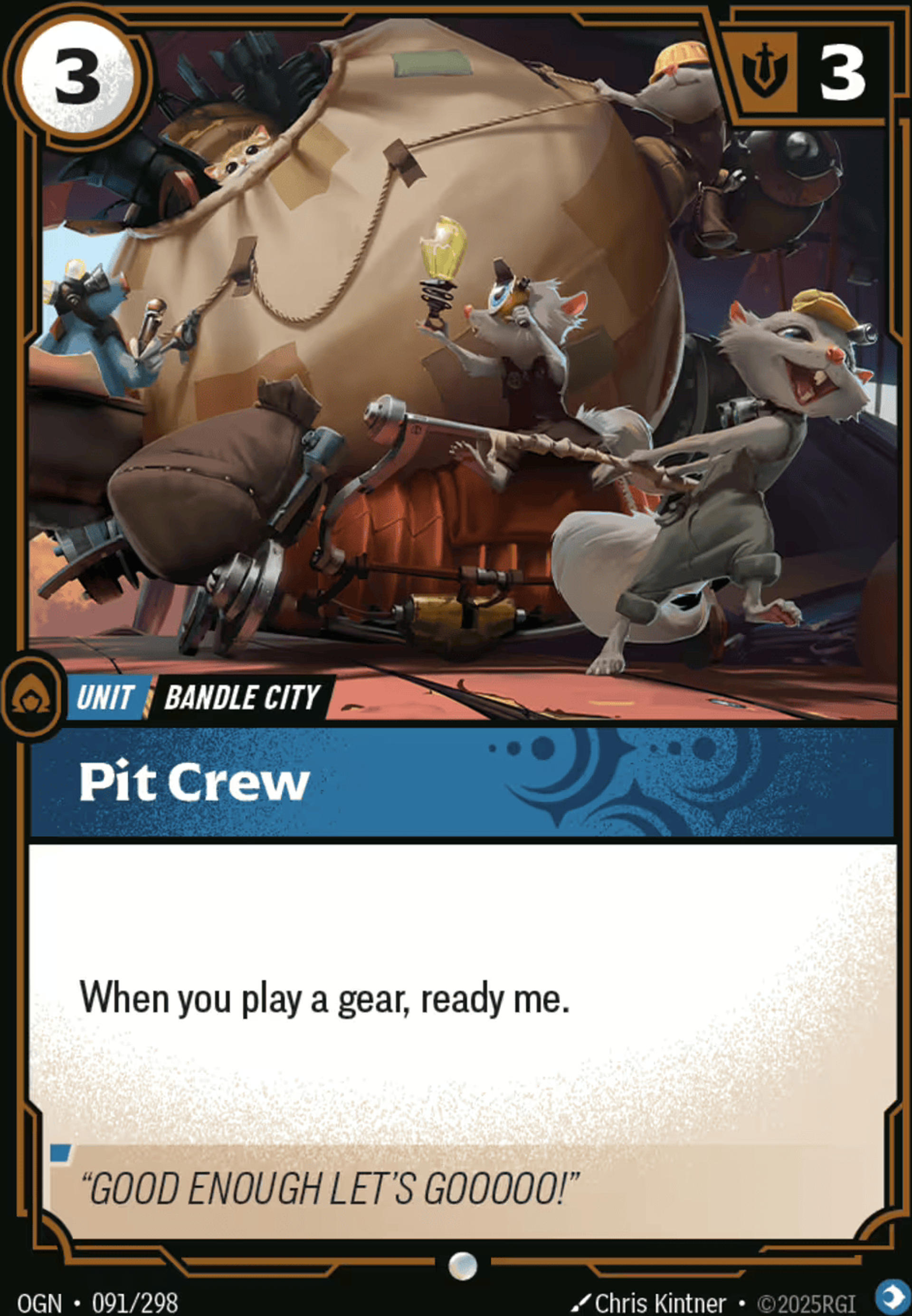 Pit Crew — Origins - Main Set — Riftbound