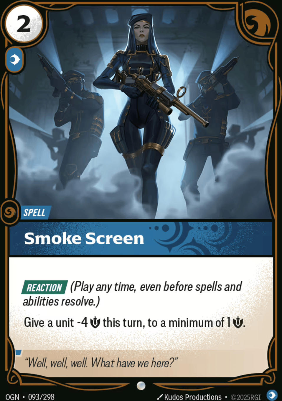 Smoke Screen — Origins - Main Set — Riftbound: League of Legends TCG