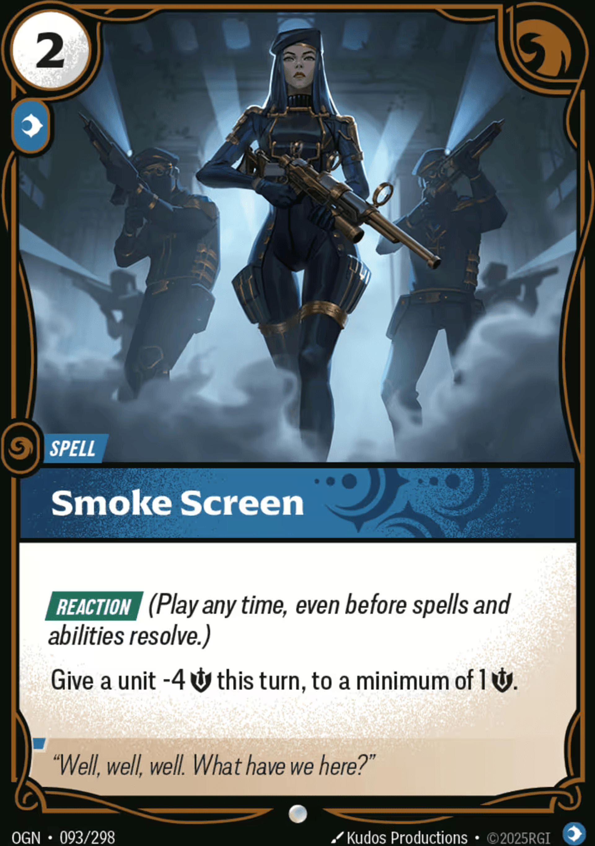 Smoke Screen — Origins - Main Set — Riftbound