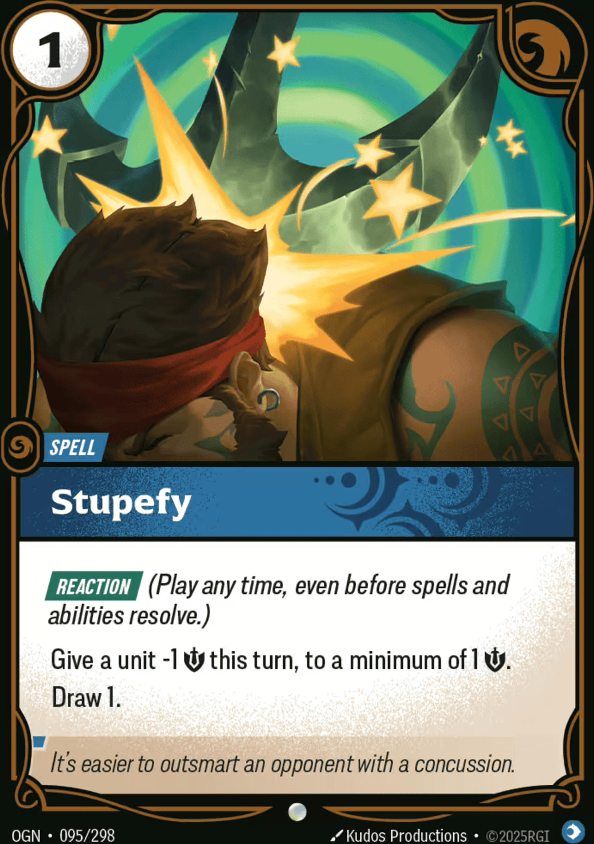 Stupefy — Origins - Main Set — Riftbound