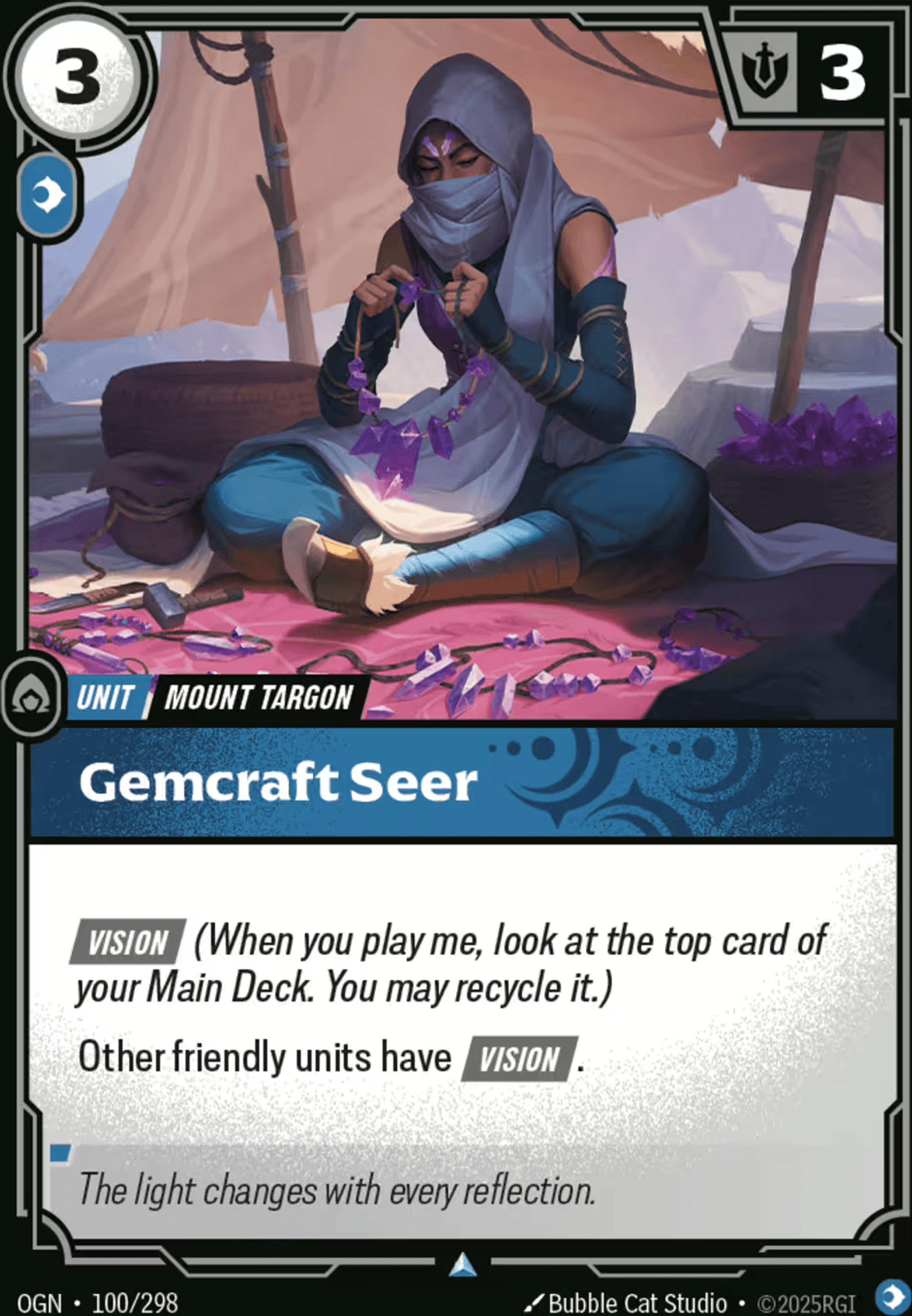 Gemcraft Seer — Origins - Main Set — Riftbound