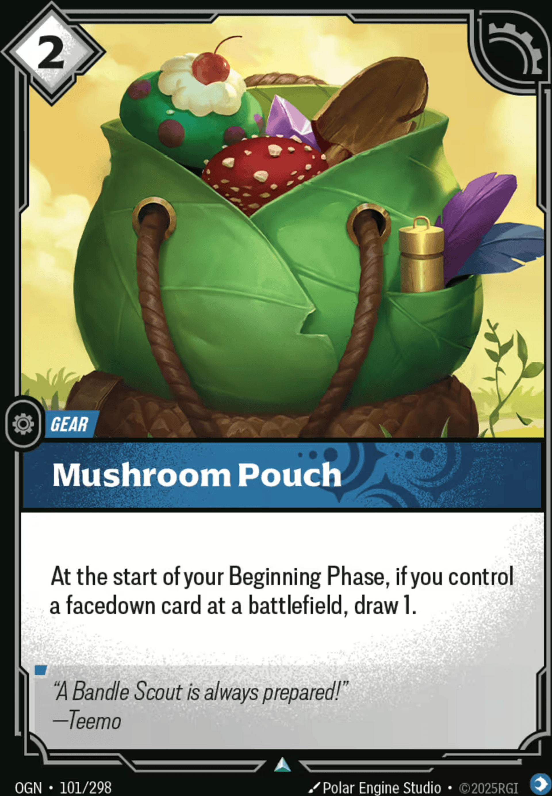 Mushroom Pouch — Origins - Main Set — Riftbound