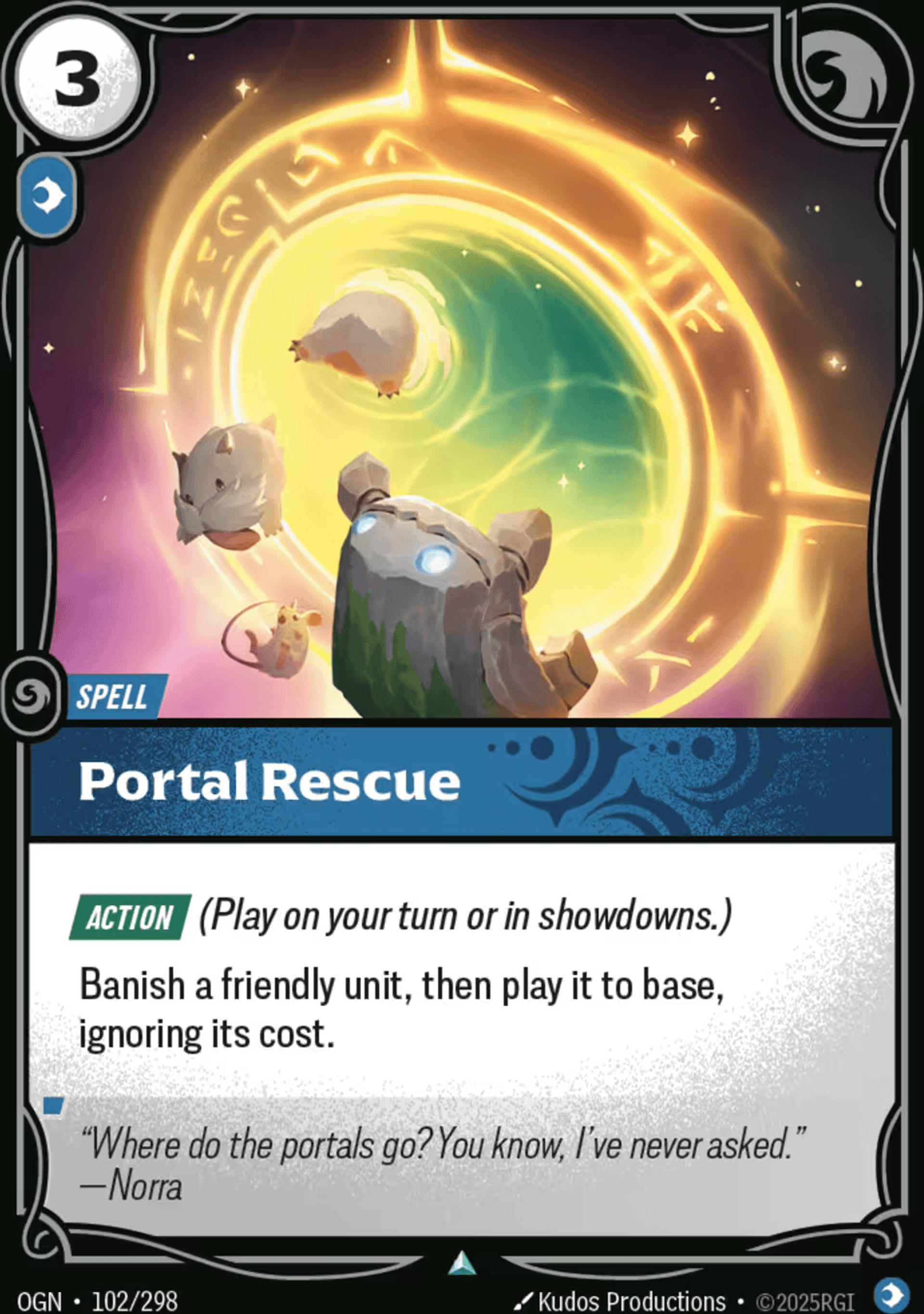 Portal Rescue — Origins - Main Set — Riftbound