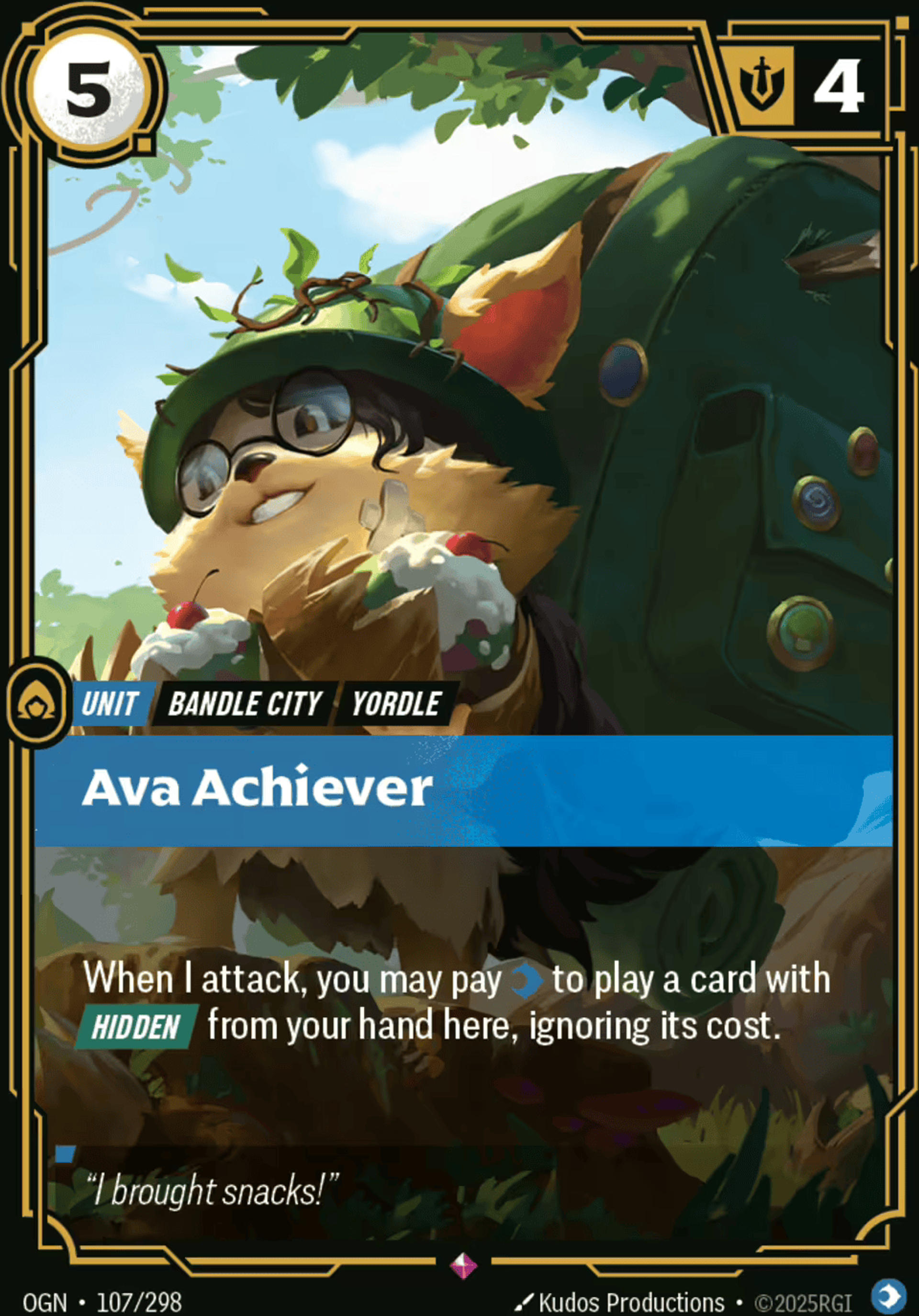 Ava Achiever — Origins - Main Set — Riftbound