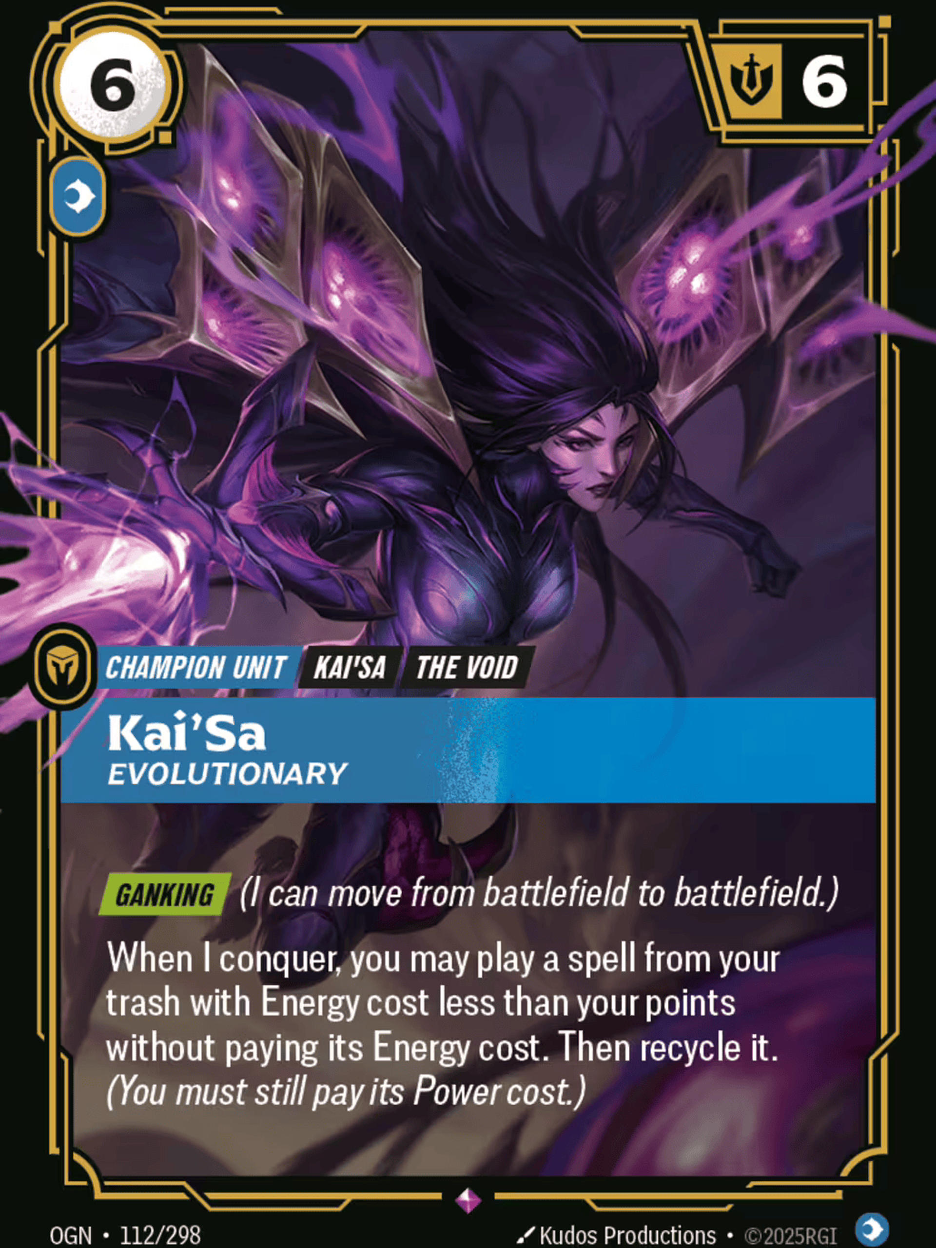 Kai'Sa - Evolutionary — Origins - Main Set — Riftbound