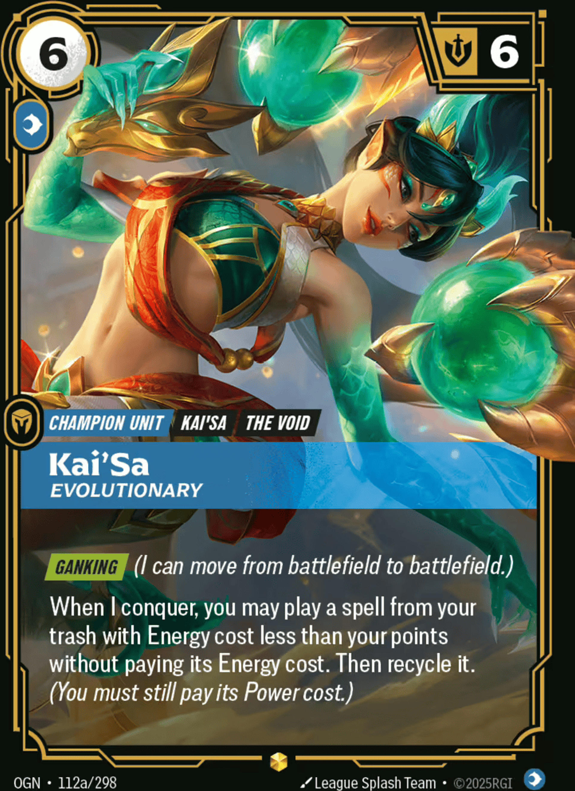 Kai'Sa - Evolutionary — Origins - Main Set — Riftbound