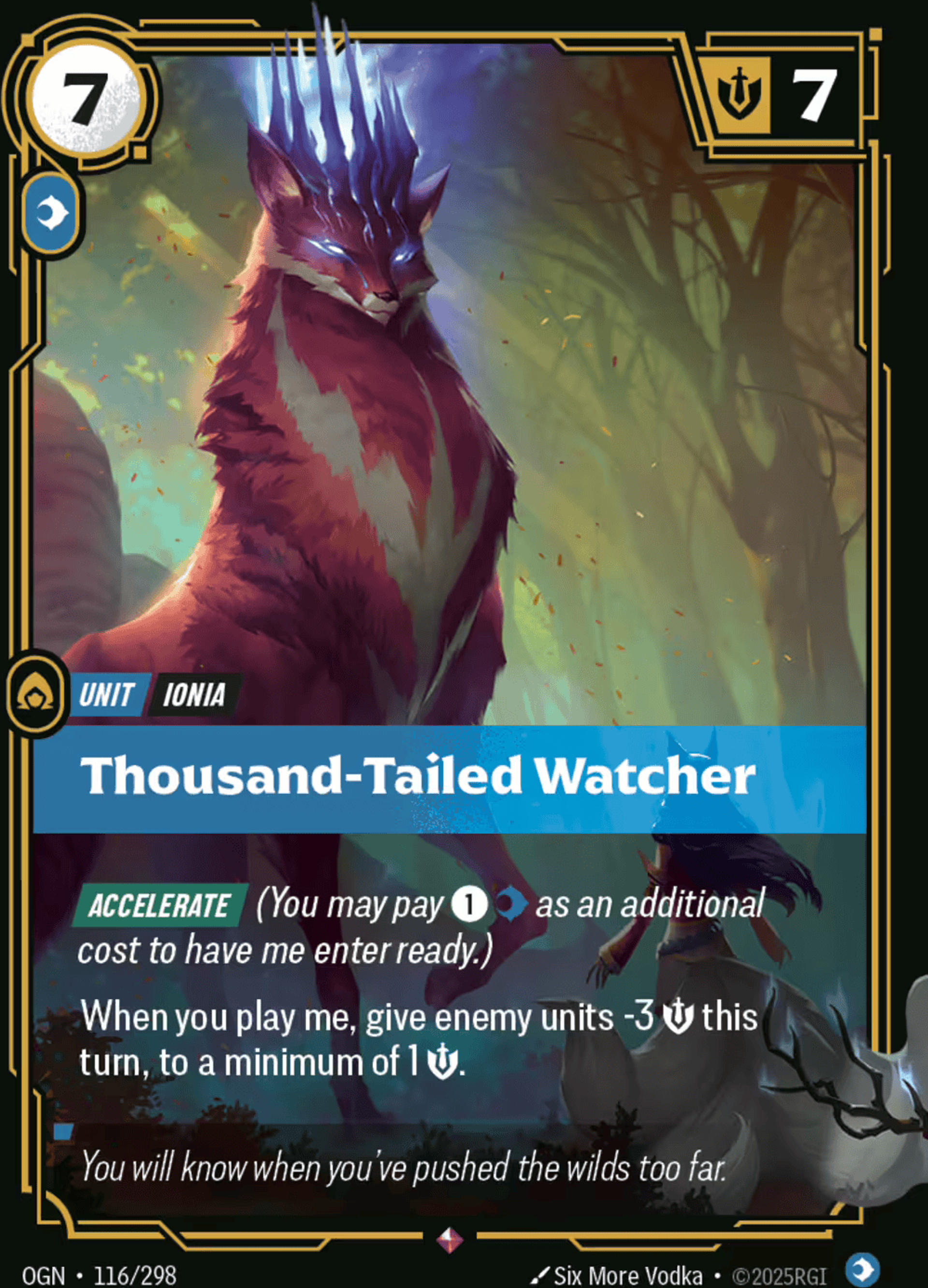 Thousand-Tailed Watcher — Origins - Main Set — Riftbound