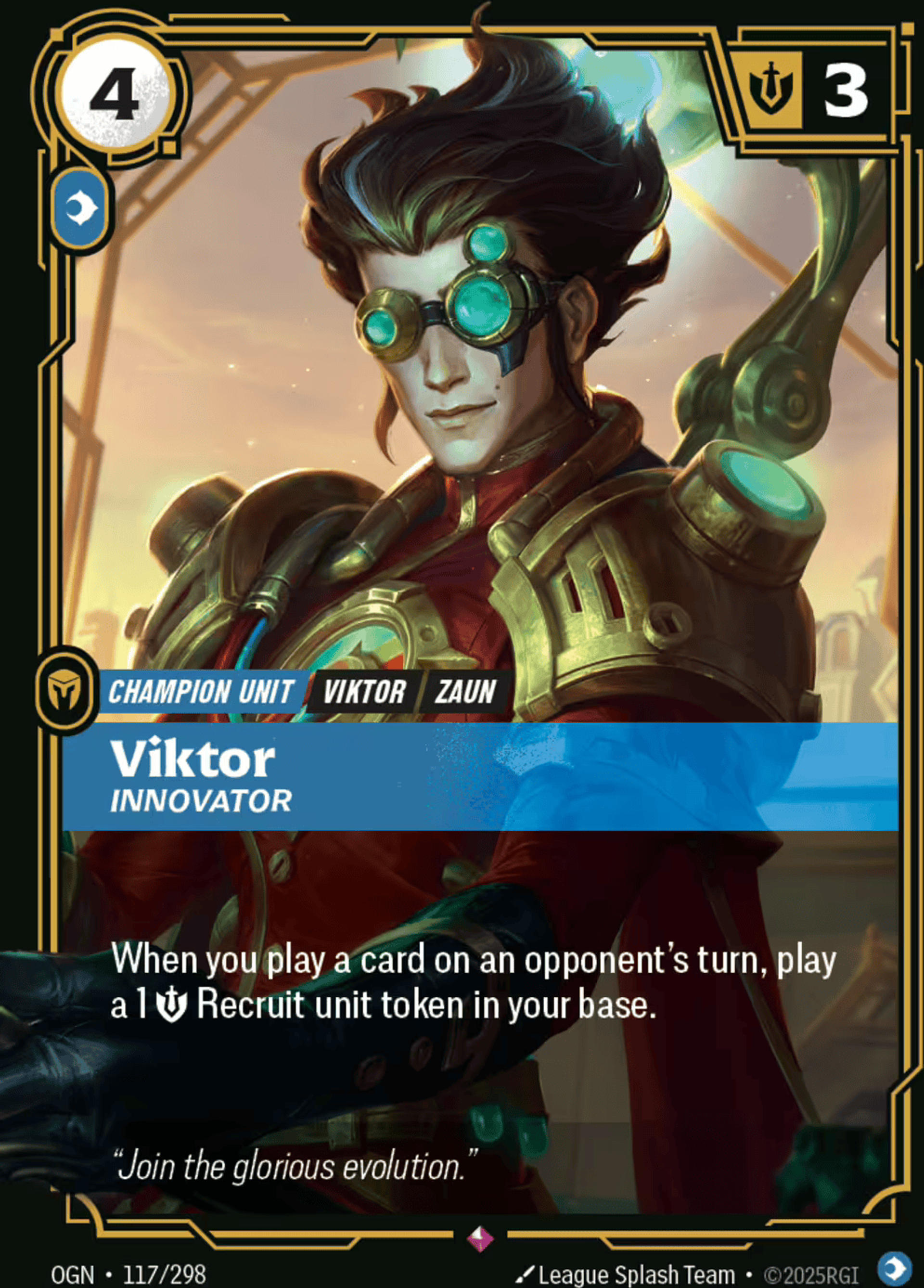 Viktor - Innovator — Origins - Main Set — Riftbound