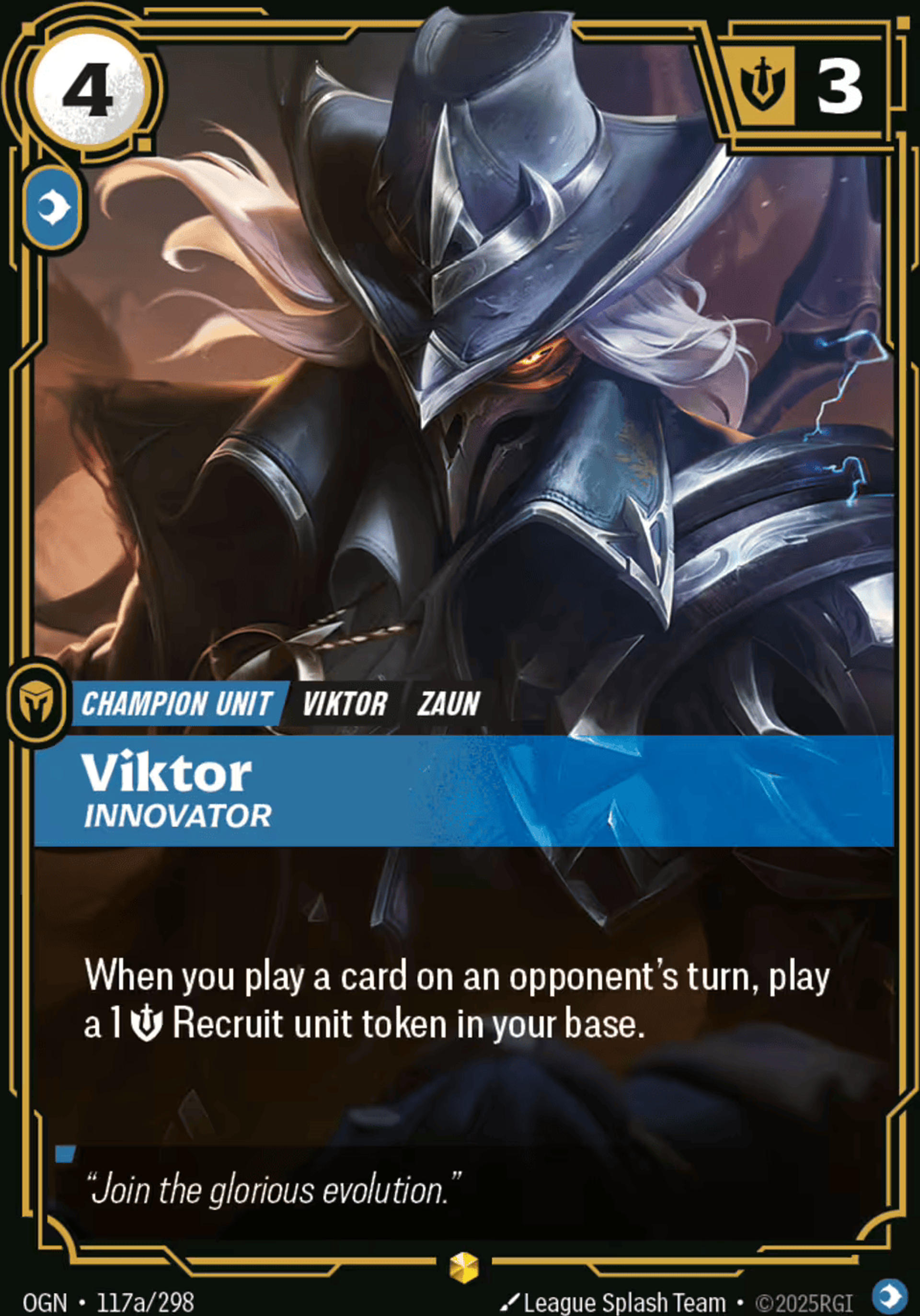 Viktor - Innovator (alt) — Origins - Main Set — Riftbound