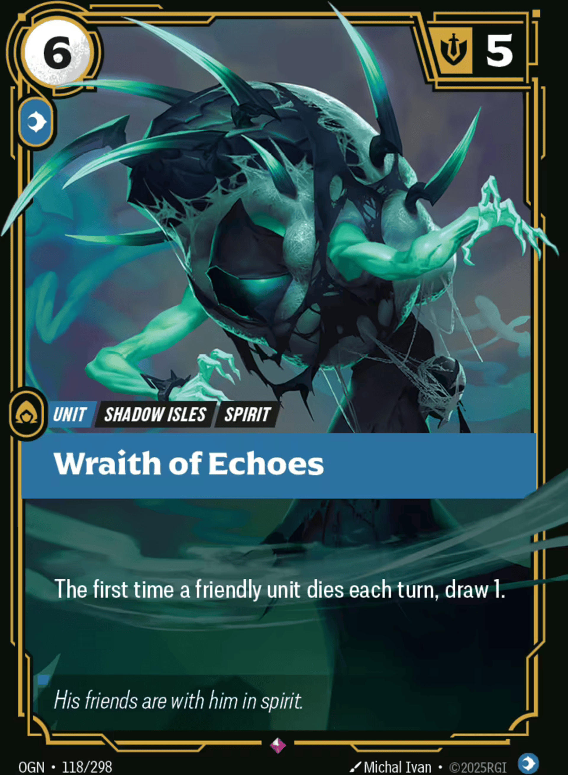 Wraith of Echoes — Origins - Main Set — Riftbound