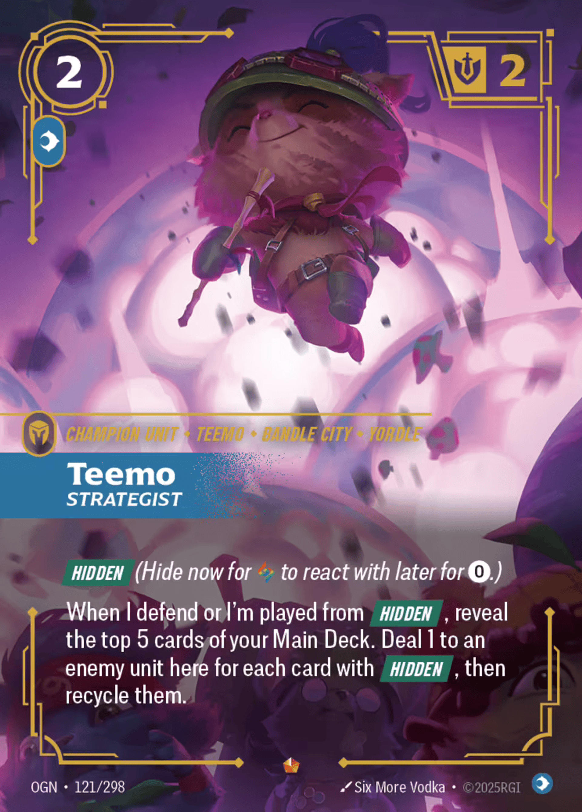 Teemo - Strategist — Origins - Main Set — Riftbound