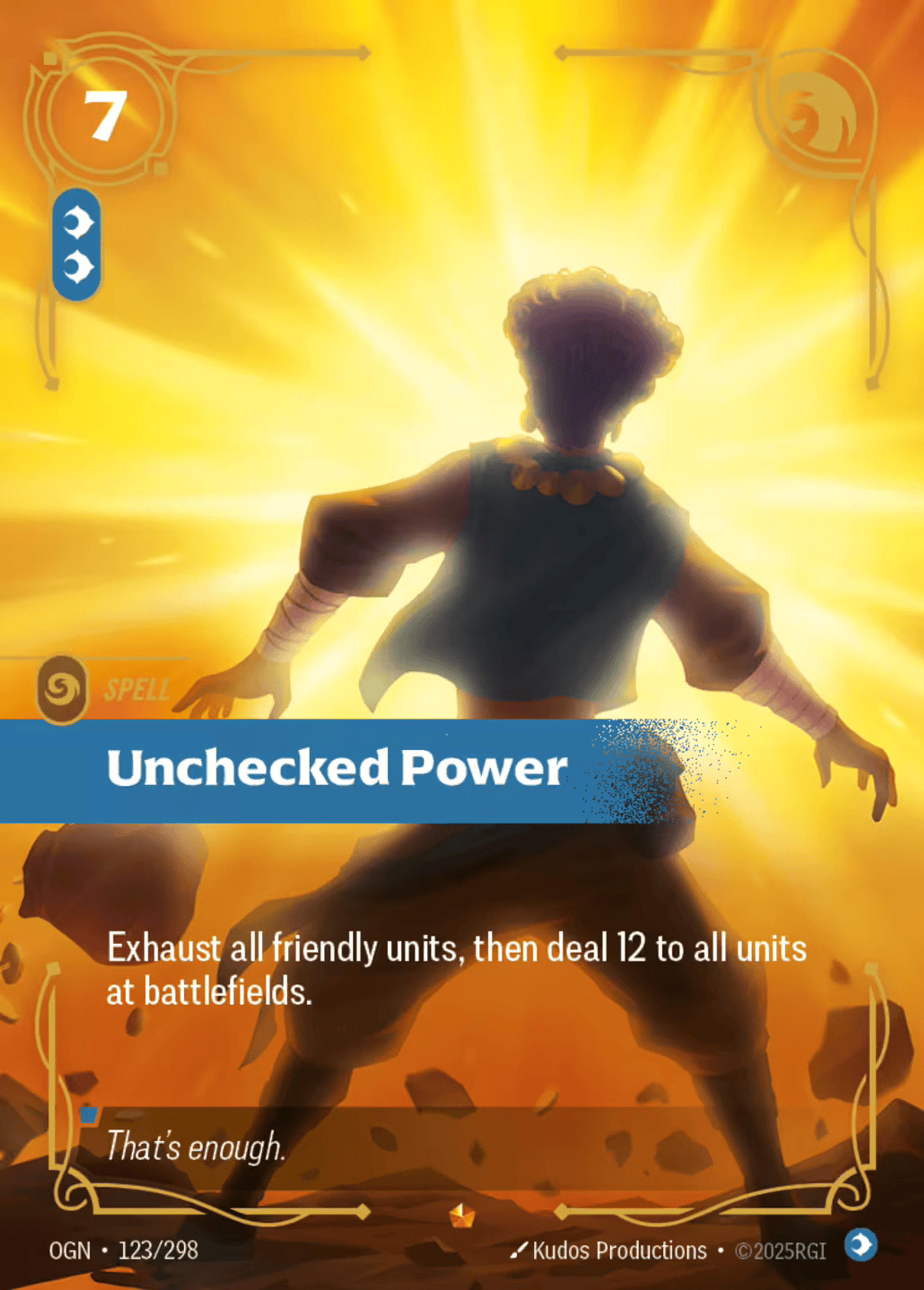 Unchecked Power — Origins - Main Set — Riftbound