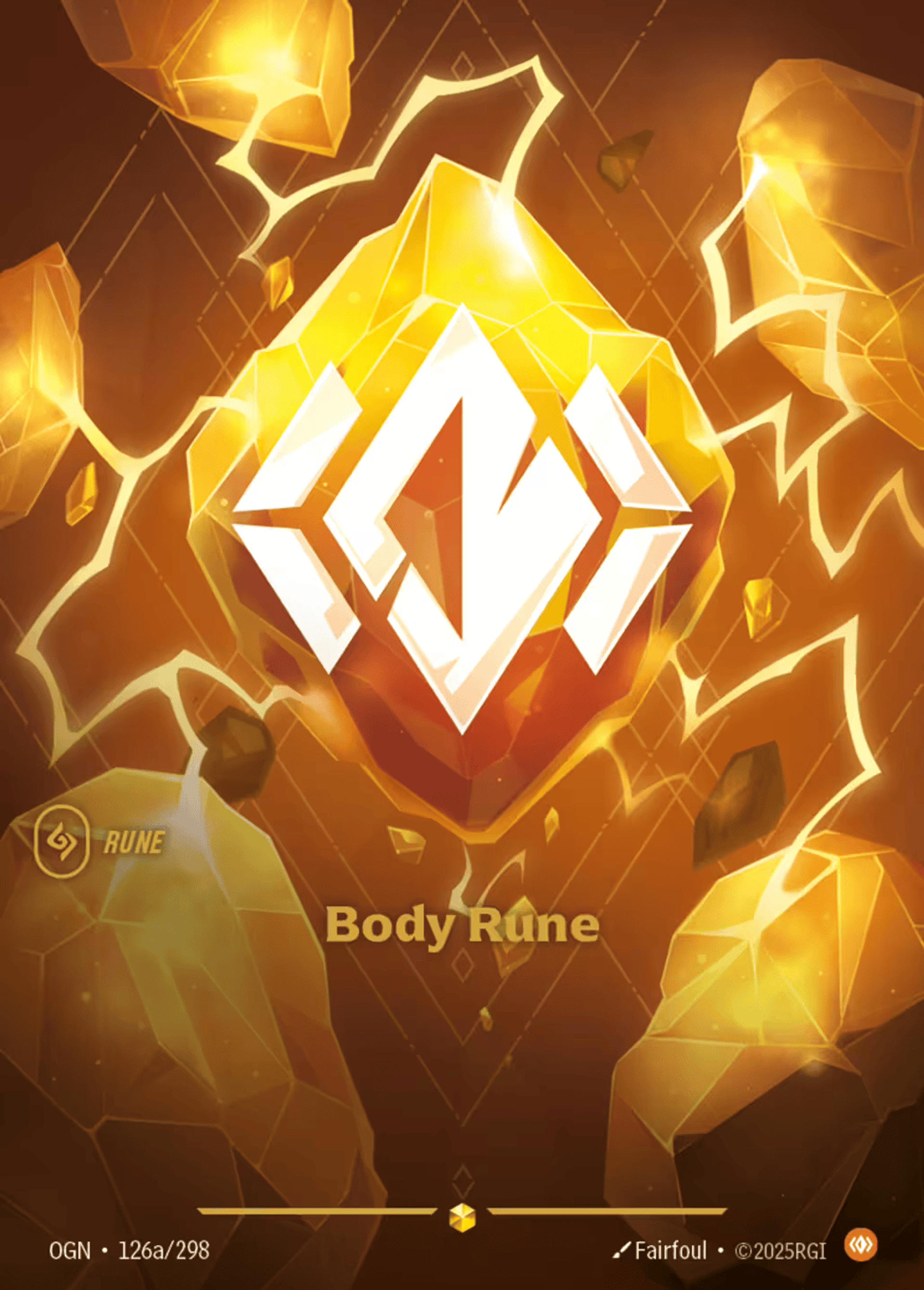 Body Rune (alt) — Origins - Main Set — Riftbound