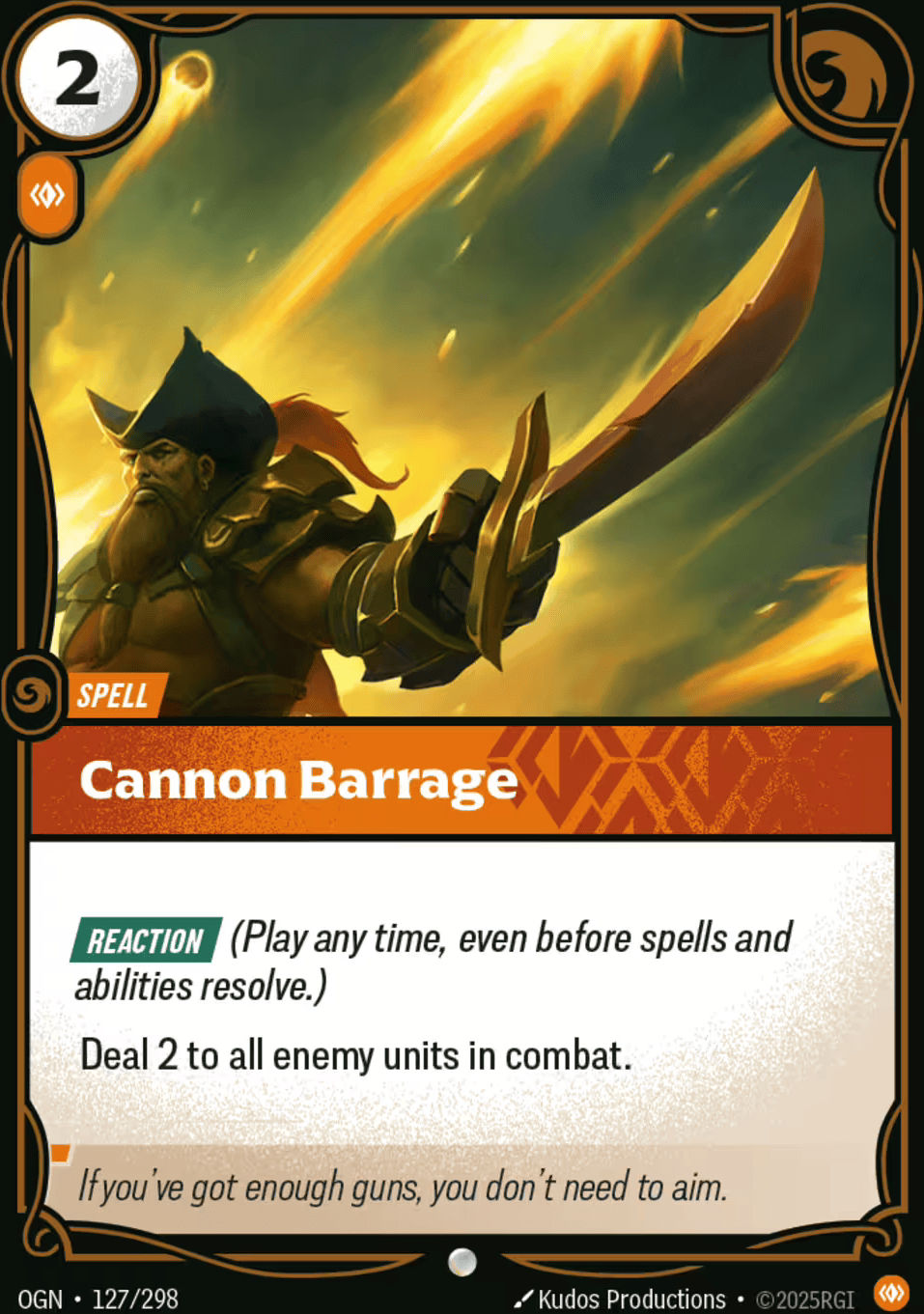 Cannon Barrage