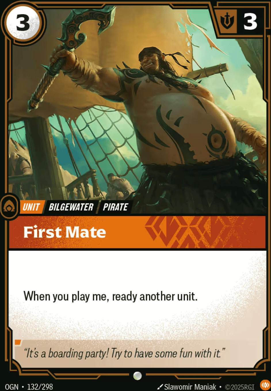 First Mate — Origins - Main Set — Riftbound