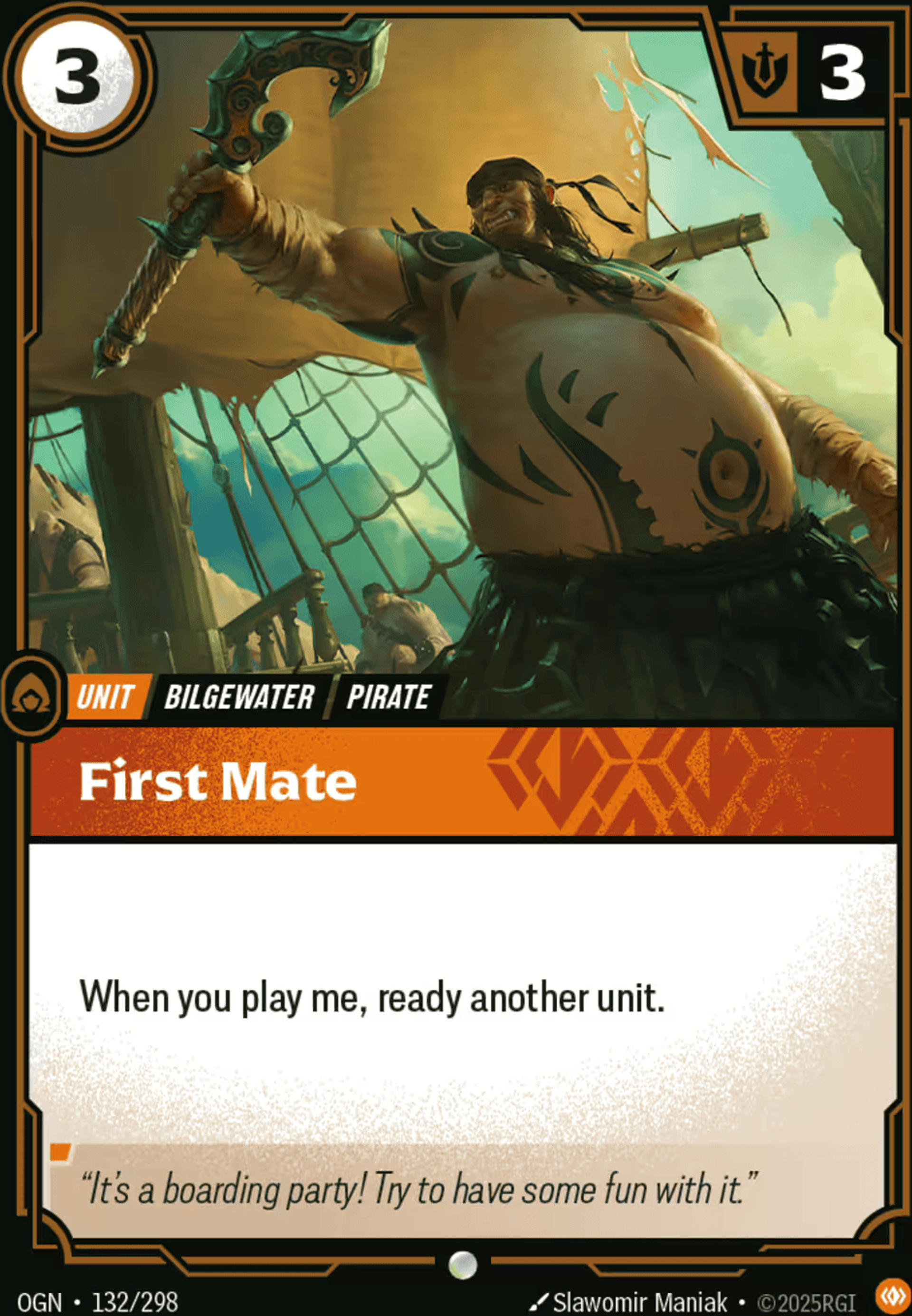 First Mate — Origins - Main Set — Riftbound