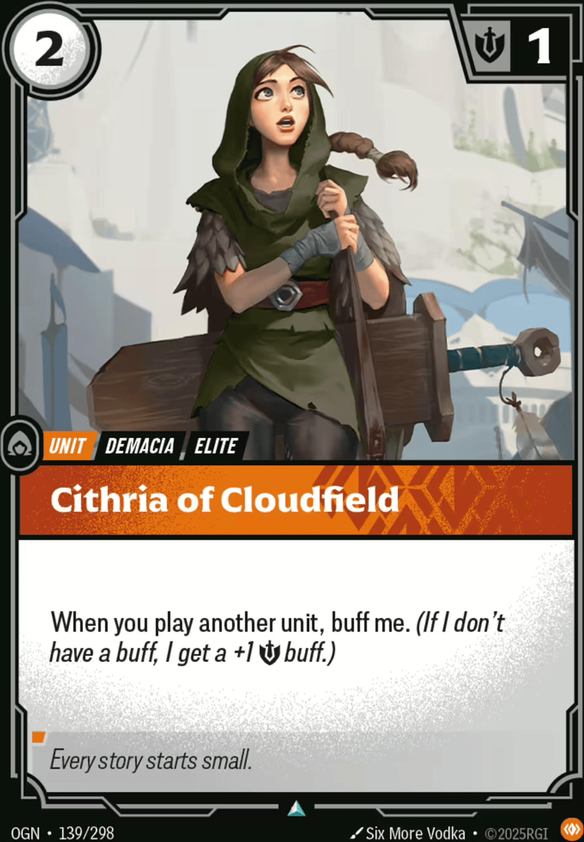 Cithria of Cloudfield — Origins - Main Set — Riftbound