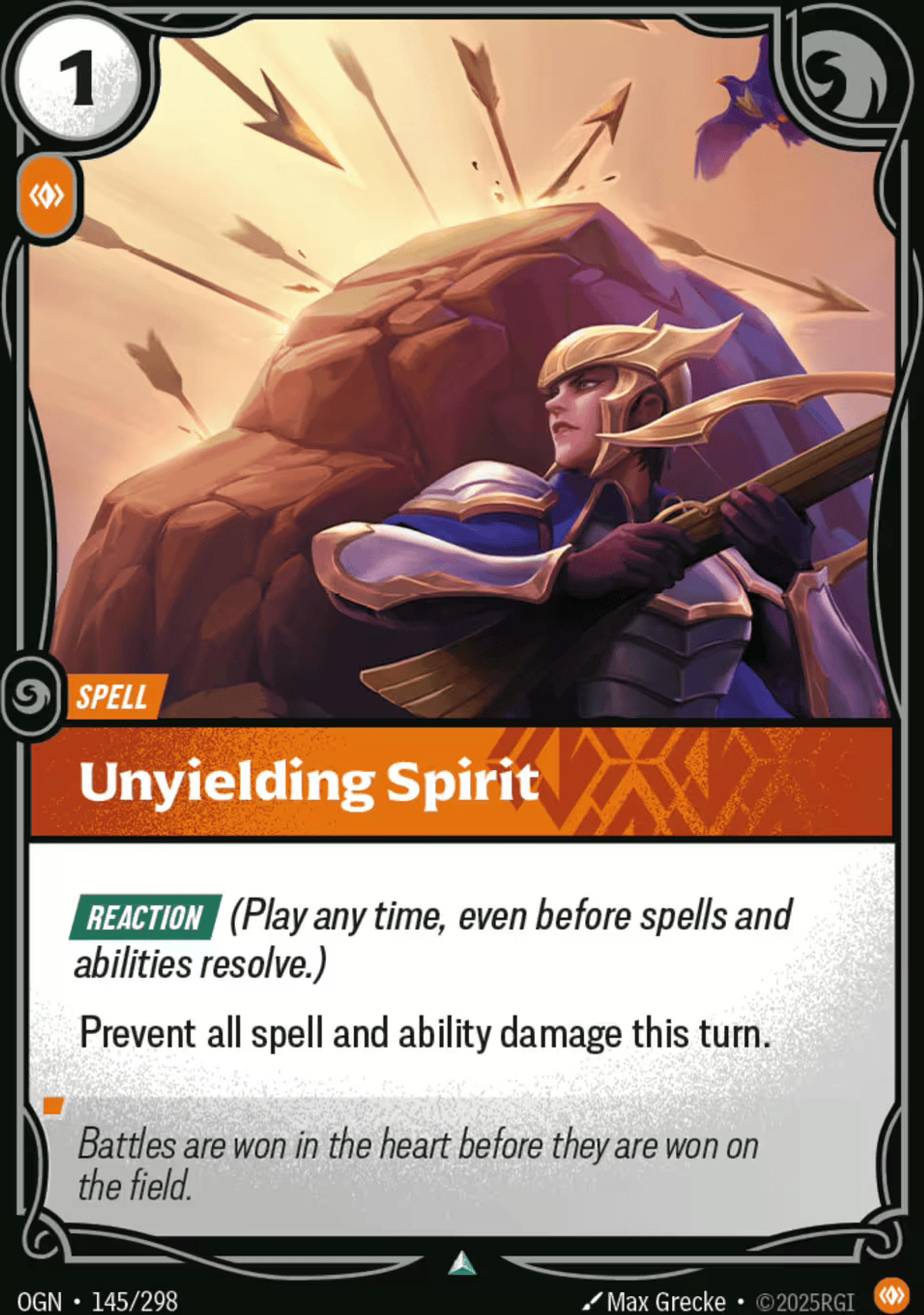 Unyielding Spirit — Origins - Main Set — Riftbound