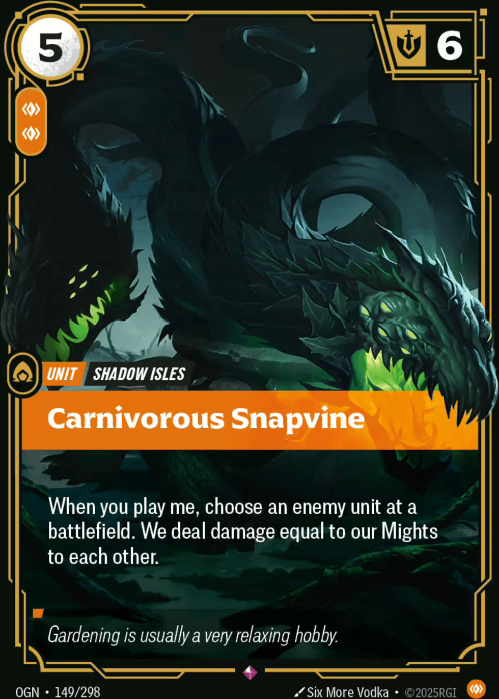 Carnivorous Snapvine