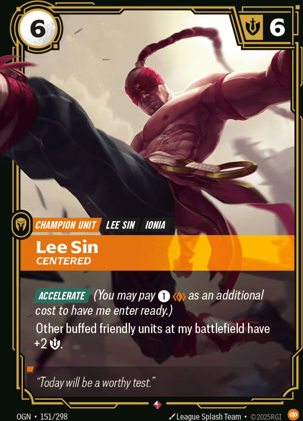 Lee Sin - Centered