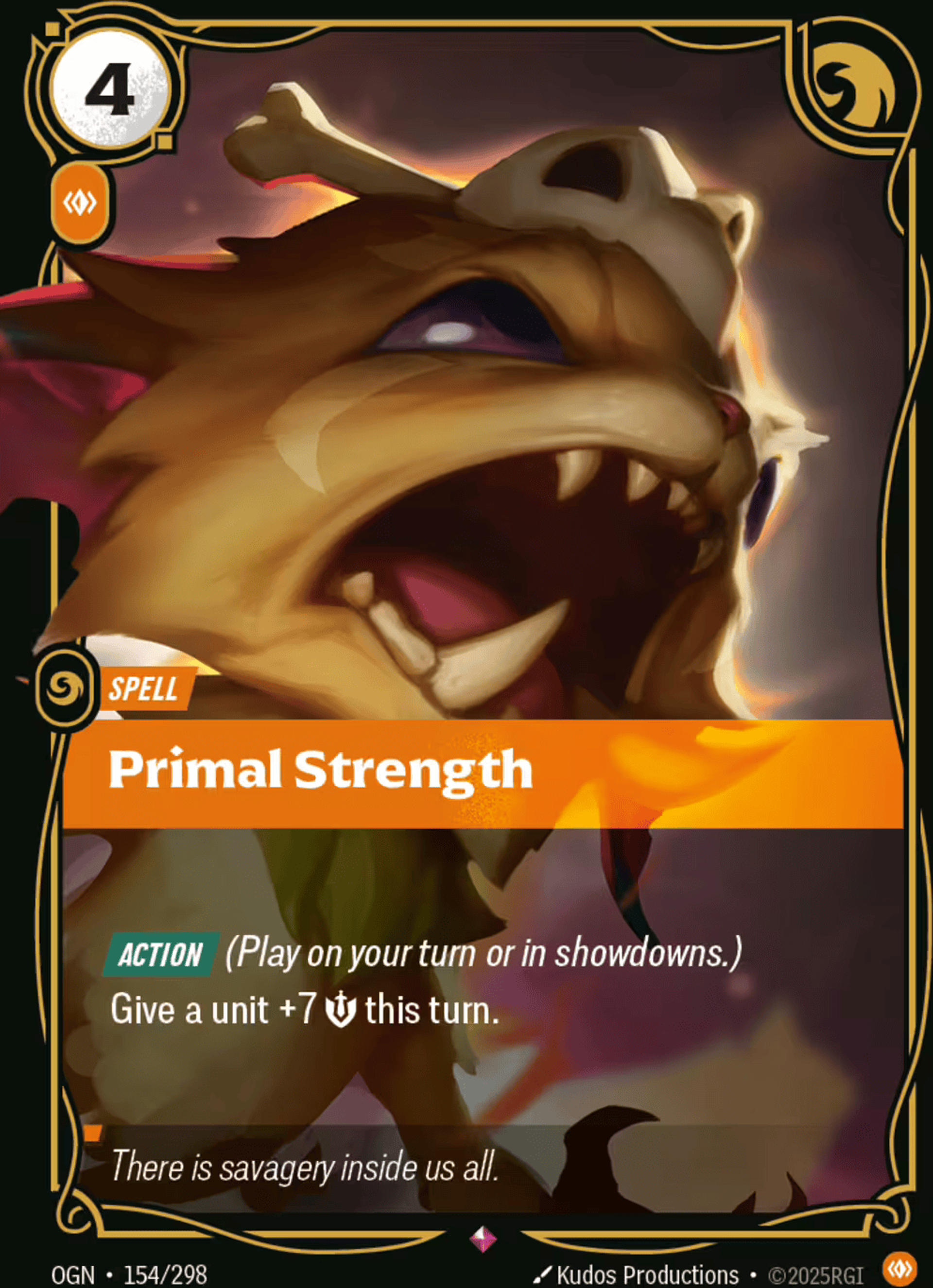 Primal Strength — Origins - Main Set — Riftbound