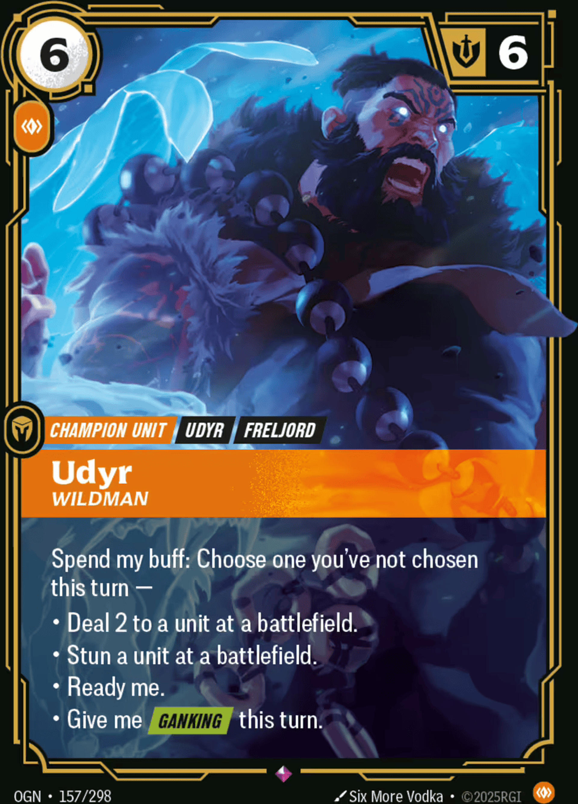 Udyr - Wildman — Origins - Main Set — Riftbound