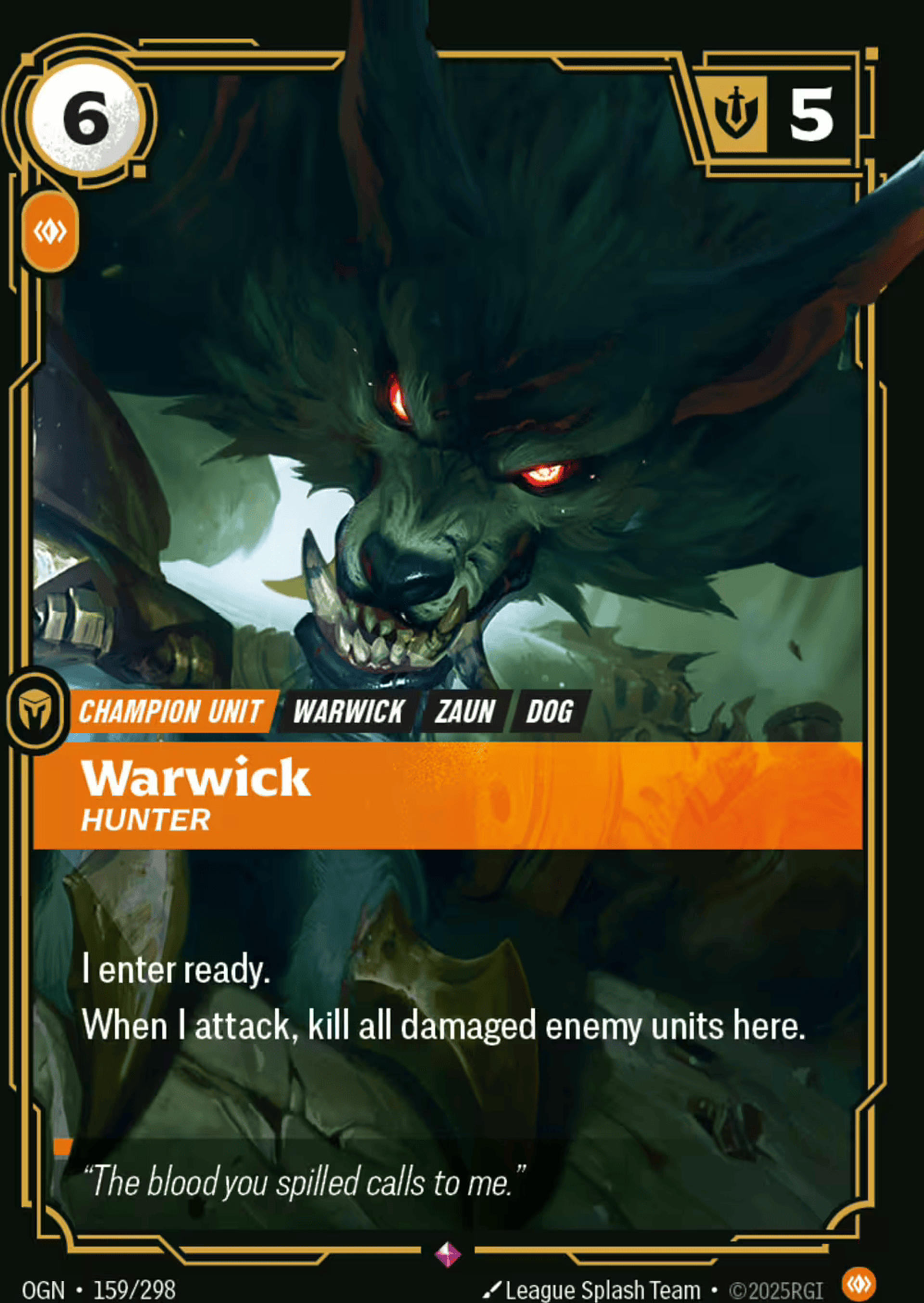 Warwick - Hunter — Origins - Main Set — Riftbound
