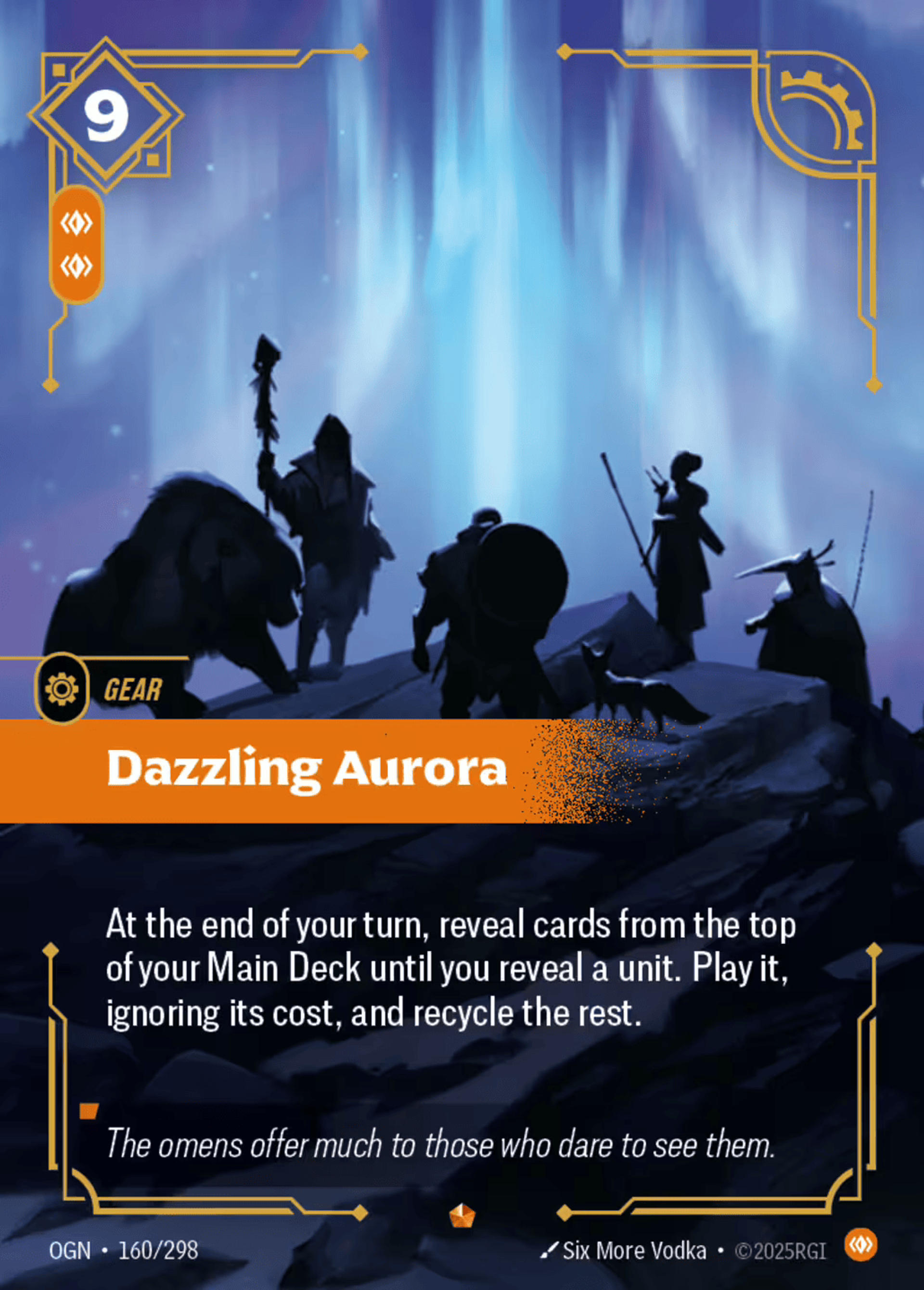 Dazzling Aurora — Origins - Main Set — Riftbound