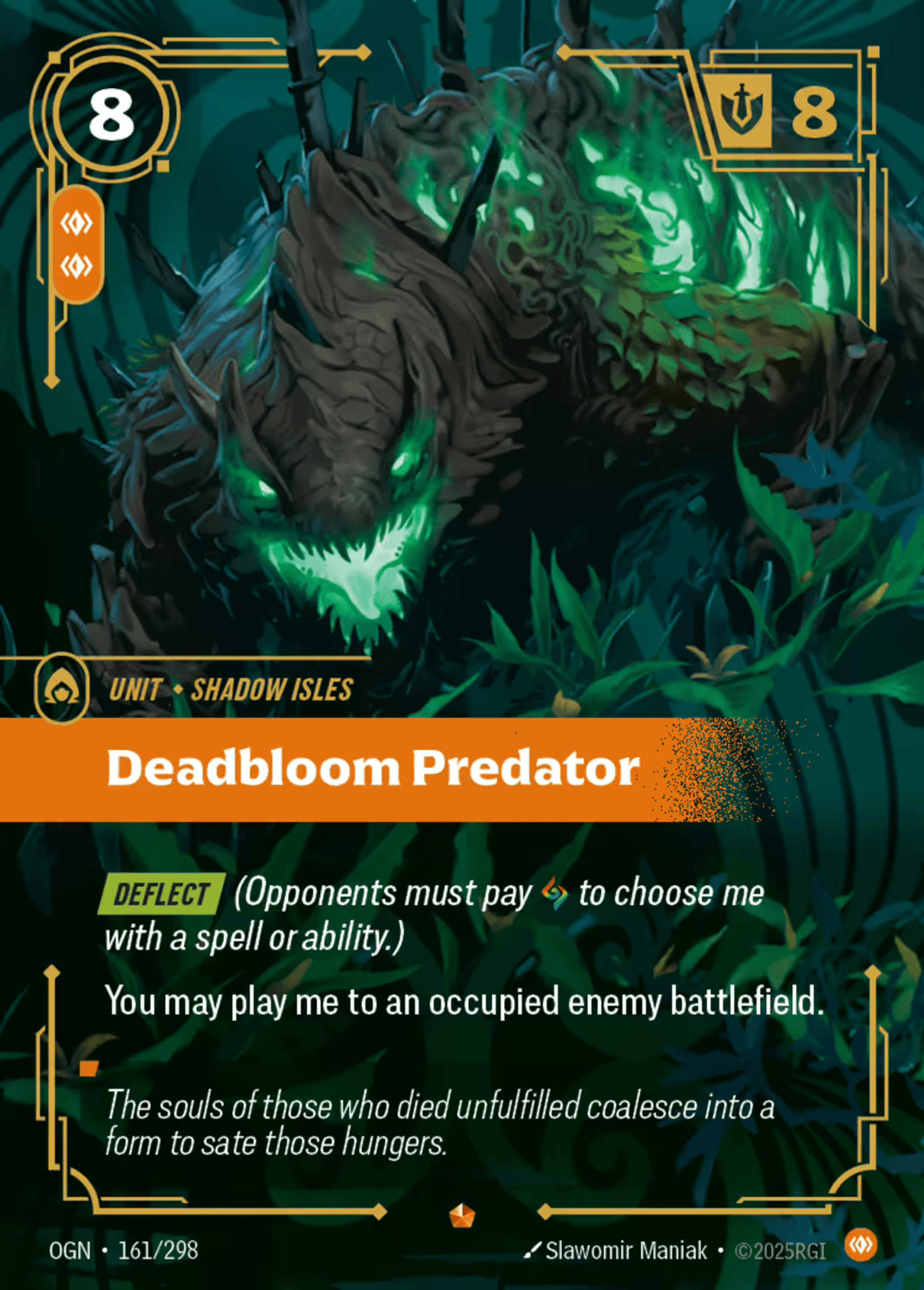 Deadbloom Predator — Origins - Main Set — Riftbound
