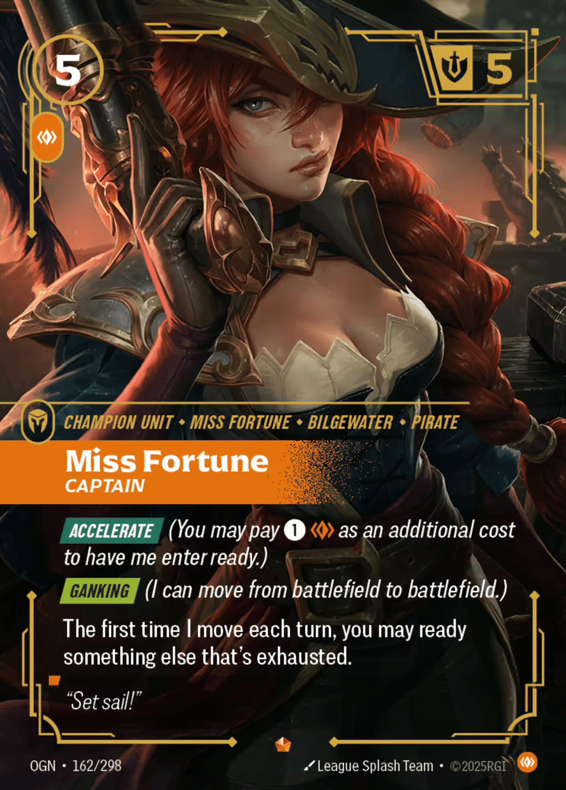 Miss Fortune - Captain — Origins - Main Set — Riftbound