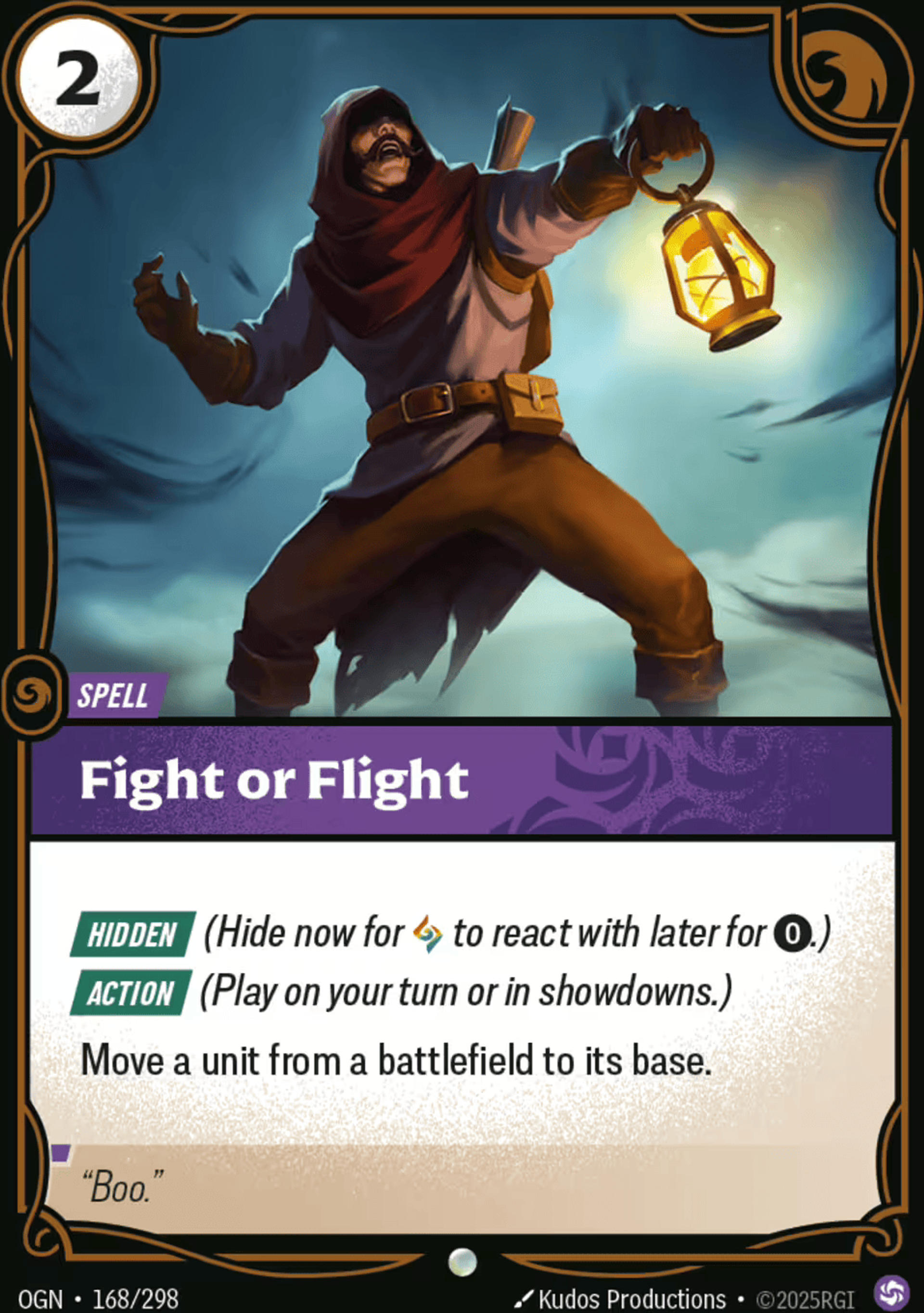 Fight or Flight — Origins - Main Set — Riftbound